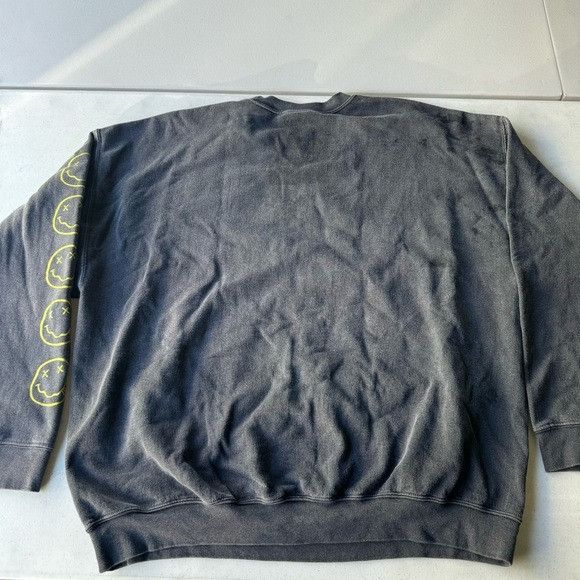 Nirvana NIRVANA GRAY OVER-DYED GRAPHIC CREWNECK SAMPLE PIECE SZ S/M Size M / US 6-8 / IT 42-44 - 7 Thumbnail