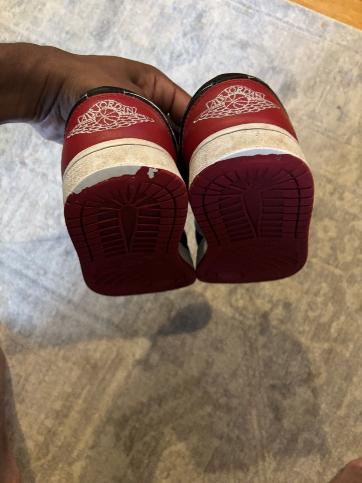 Jordan Brand Jordan retro 1 low bred toe Size US 8 / EU 41 - 4 Thumbnail