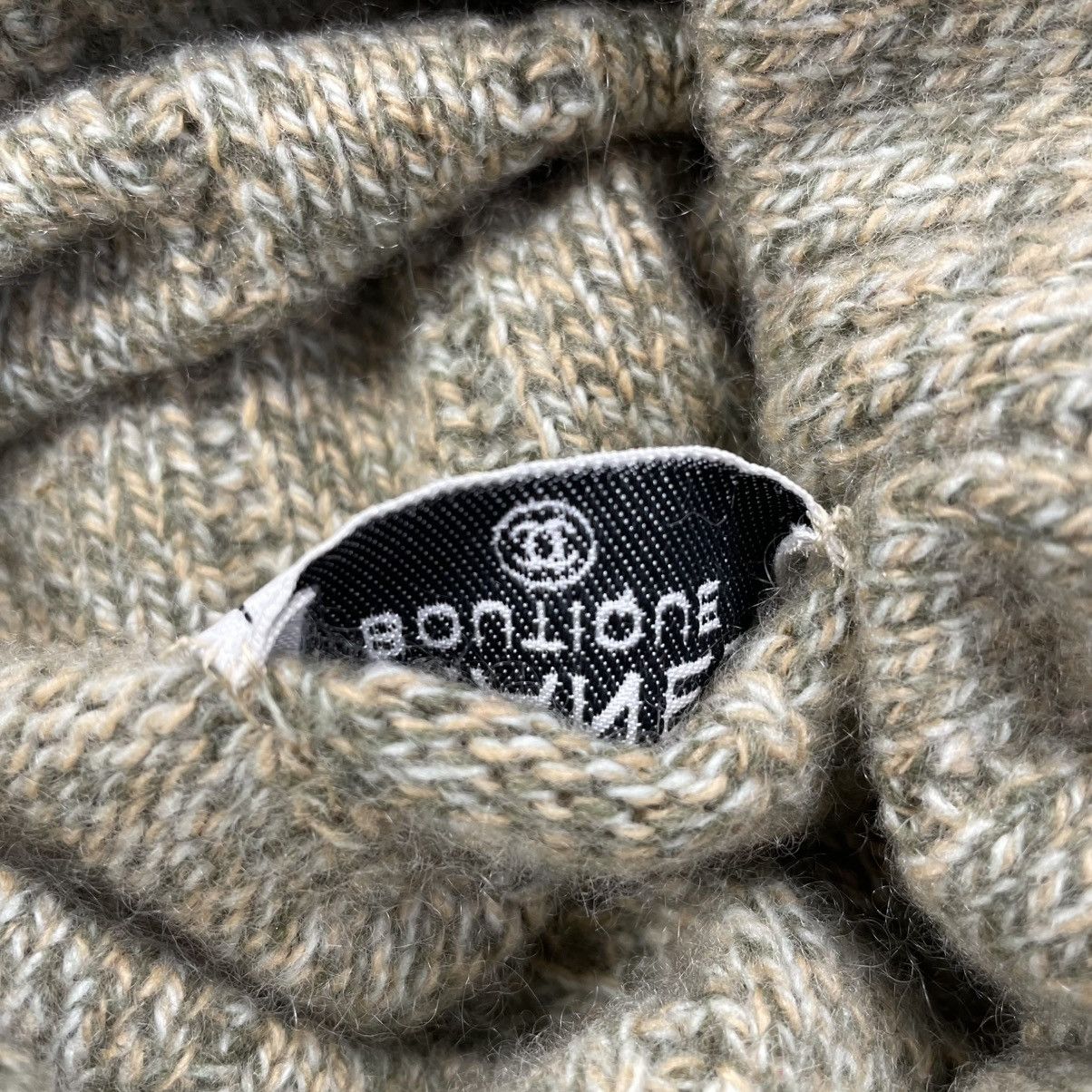 Vintage Chanel 90s Cashmere Turtleneck Sweater