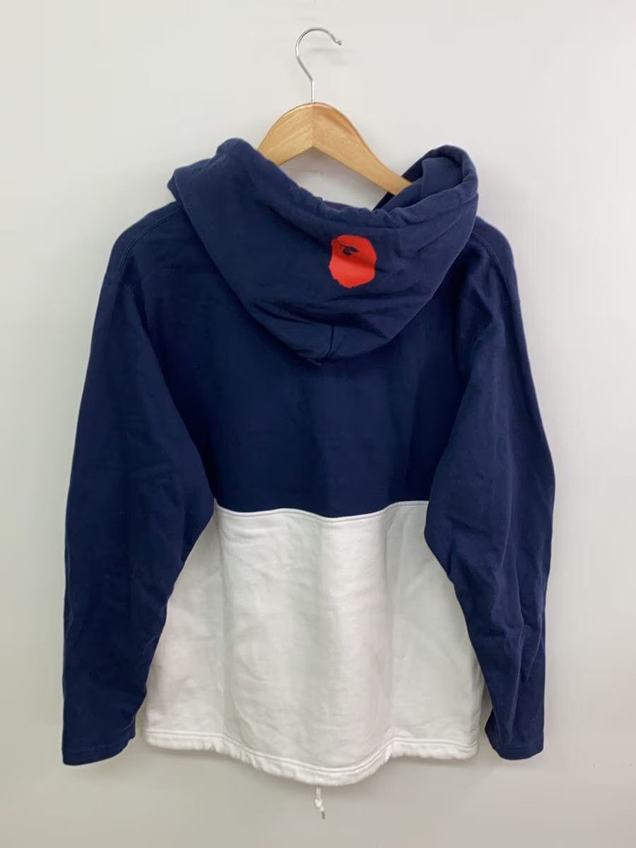Bape A Bathing Ape Cotton Hoodie Navy Size US L / EU 52-54 / 3 - 2 Thumbnail
