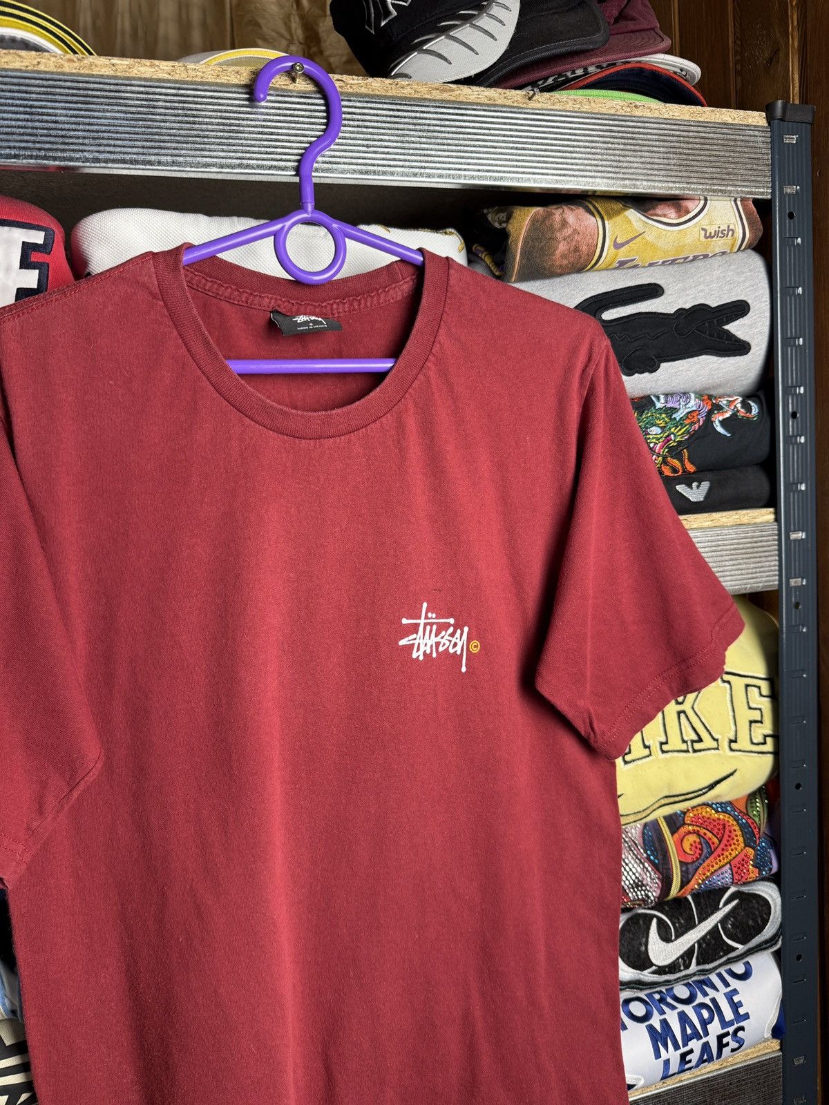 Stussy T-Shirt Stussy Tee Big Graphic Double Logo Size US S / EU 44-46 / 1 - 3 Thumbnail