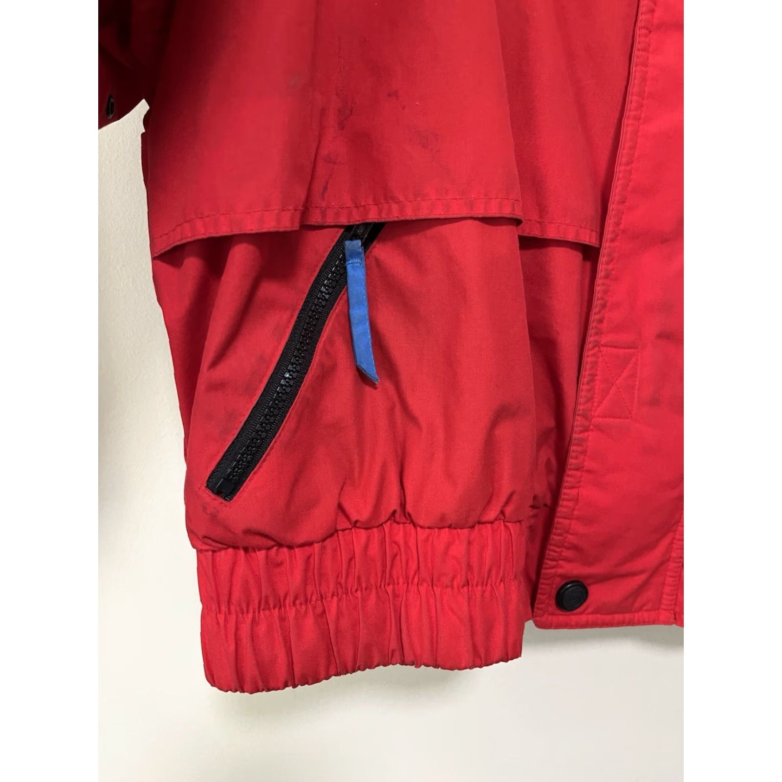 Vintage VINTAGE Polar Gear Womens Jacket Outdoor Red Zip Coat Middle Length Long Sleeve Size L / US 10 / IT 46 - 6 Thumbnail