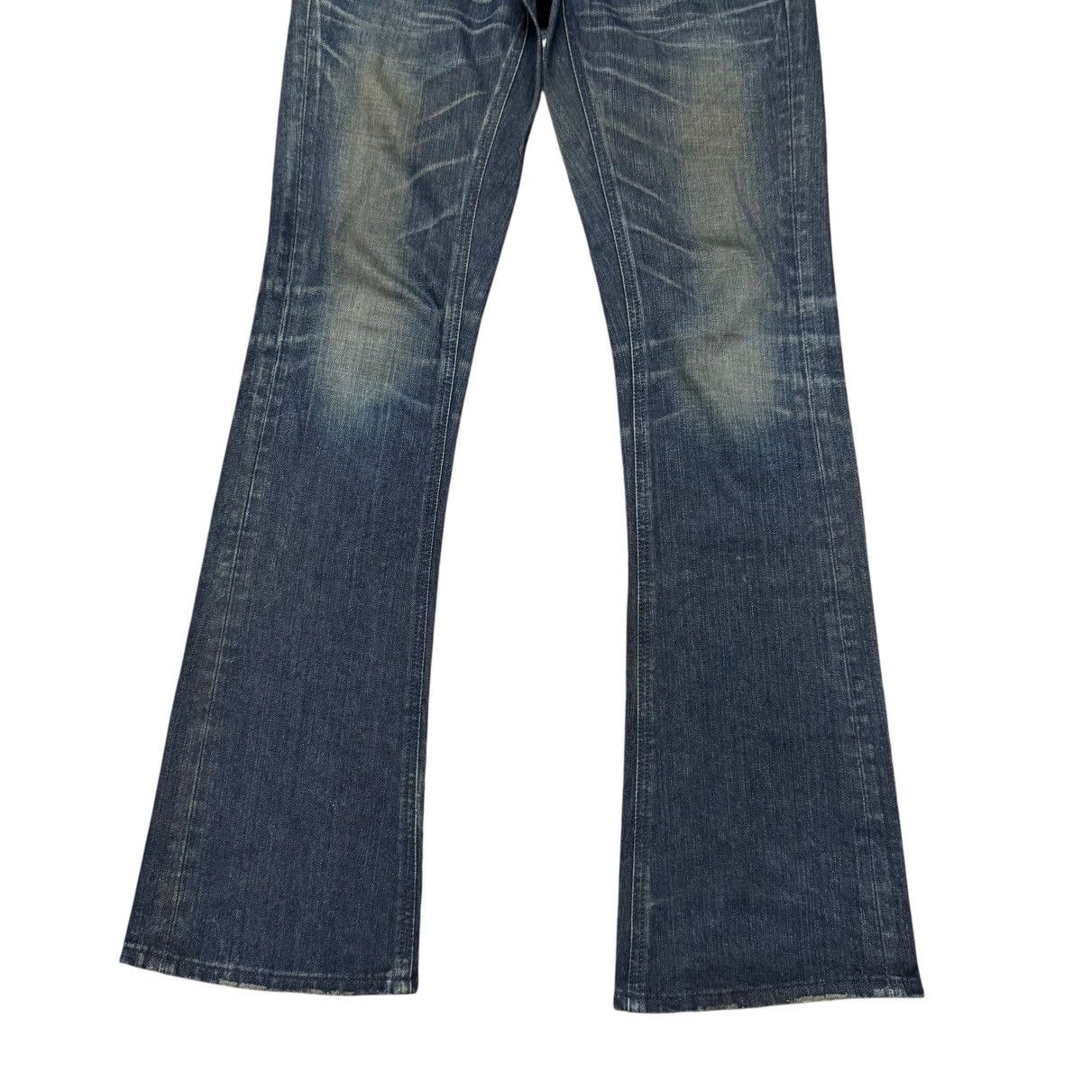 Japanese Brand Lee X Midas Machiavel Denim Flare Jeans LGB Size US 31 - 7 Thumbnail