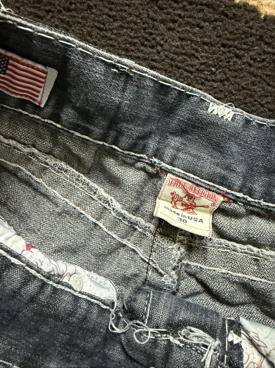 True Religion TRUE RELIGION STITCHED DENIM Size US 32 / EU 48 - 2 Thumbnail