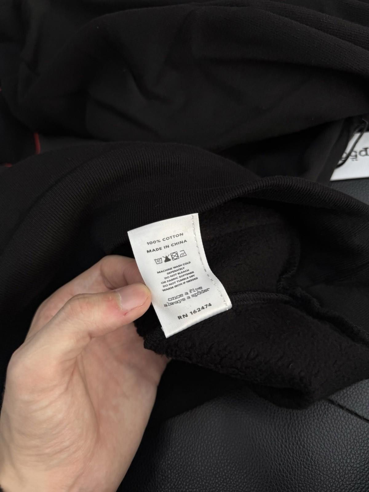 Sp5der Sp5der Worldwide Black Red Hoodie Size Small (NEW) Size US S / EU 44-46 / 1 - 9 Thumbnail