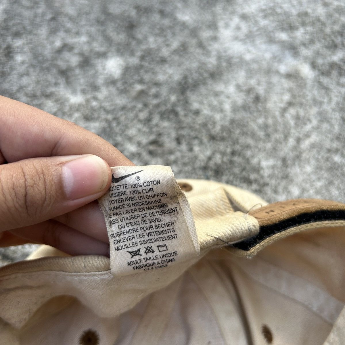 Nike × Vintage Vintage thrashed Faded Nike Hats Size ONE SIZE - 8 Thumbnail