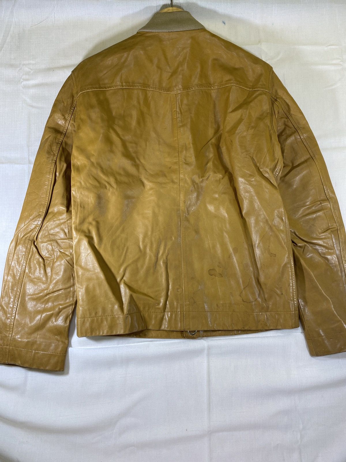 Christophe Lemaire leather calfskin button bomber jacket Size US M / EU 48-50 / 2 - 2 Thumbnail