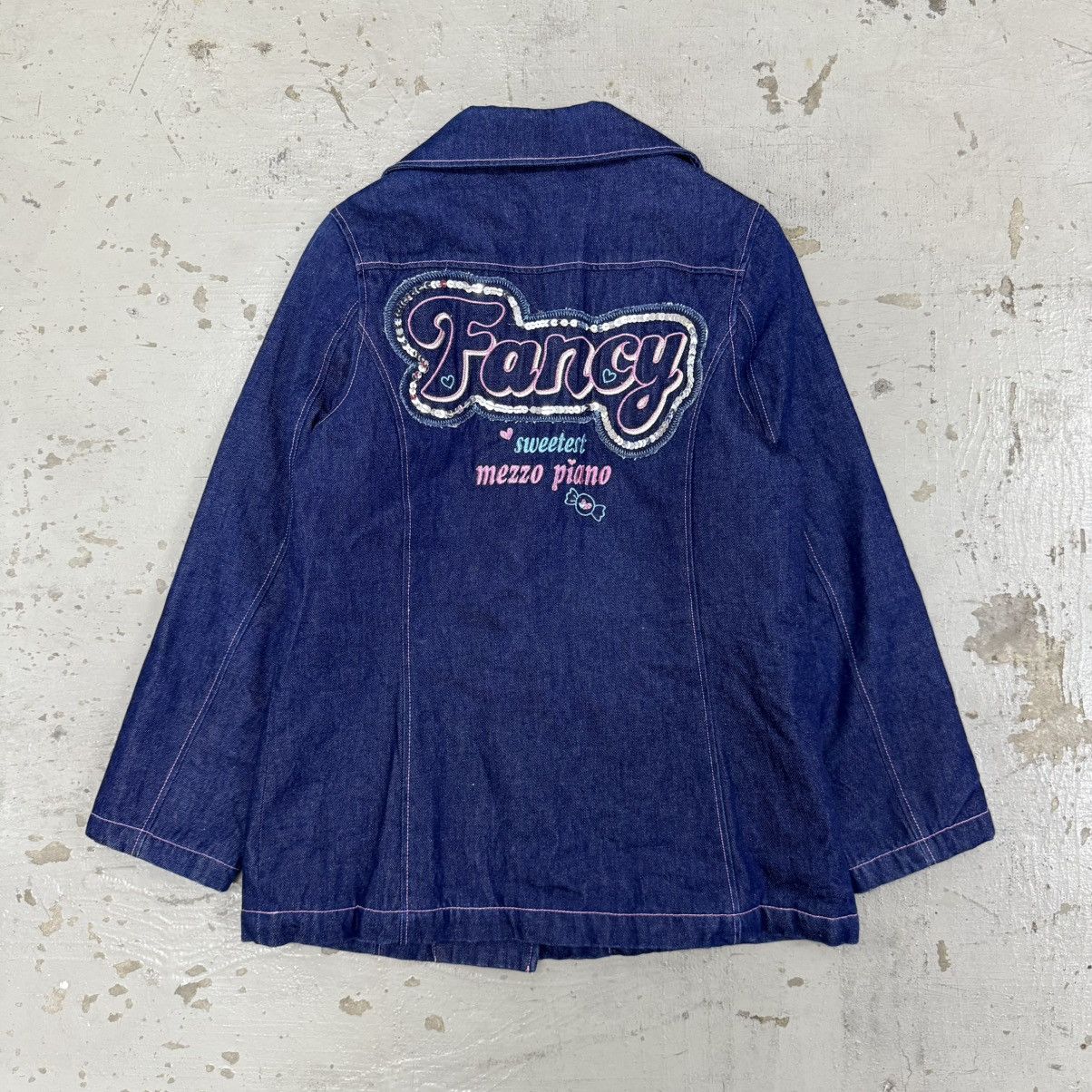Hysteric Glamour 2000s Mezzo Piano Denim Blazer Hysteric Needles Size US S / EU 44-46 / 1 - 2 Thumbnail