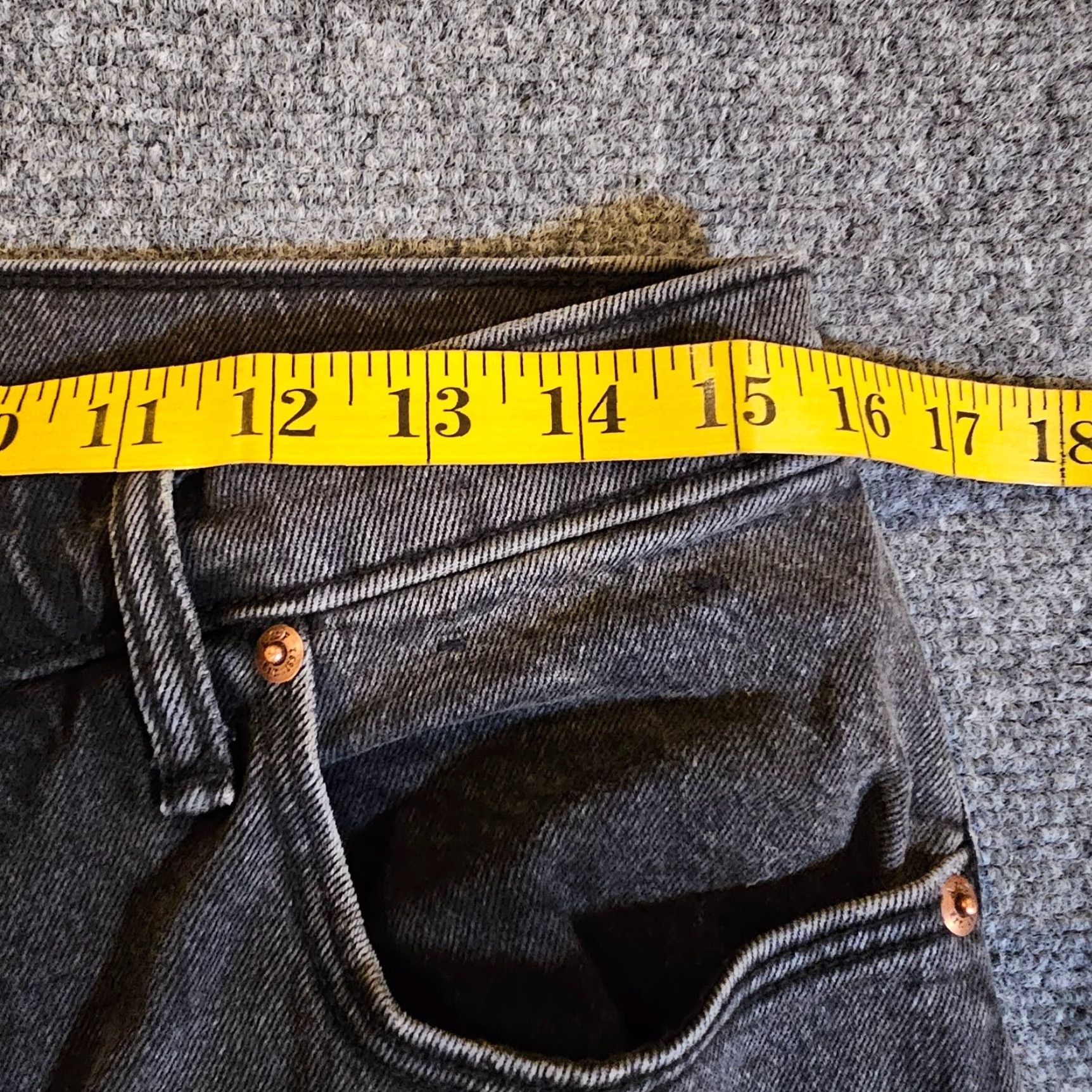 Abercrombie & Fitch Abercrombie & Fitch Jeans Womens 31 Black 90s Straight High Rise Distressed Baggy Footnotes: None Size 24" / US 00 / IT 34 - 5 Thumbnail