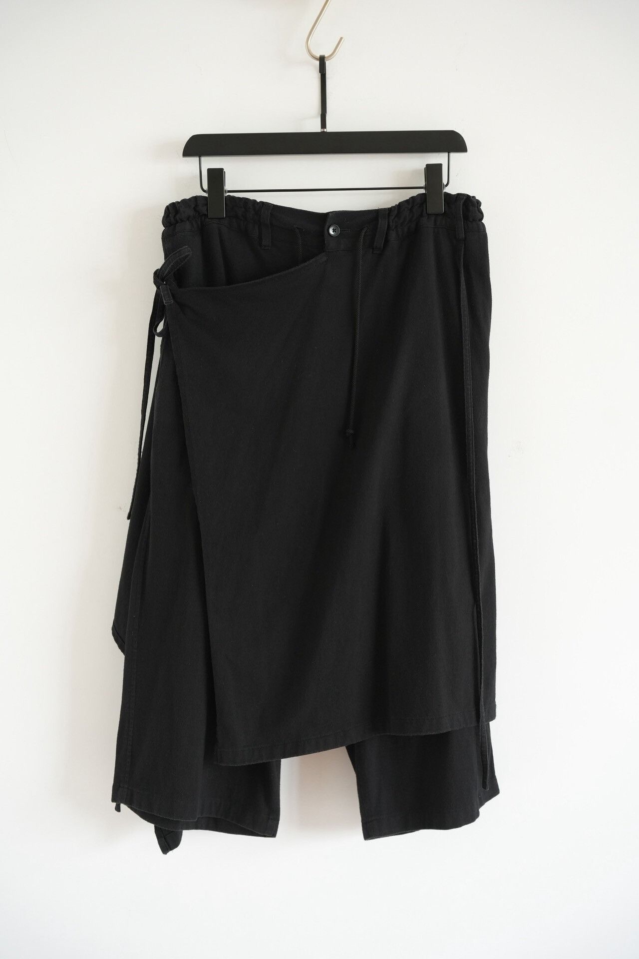 Ground Y Yohji Yamamoto 20SS Asymmetric Skirt Pants Size 30" / US 8 / IT 44 - 1 Thumbnail