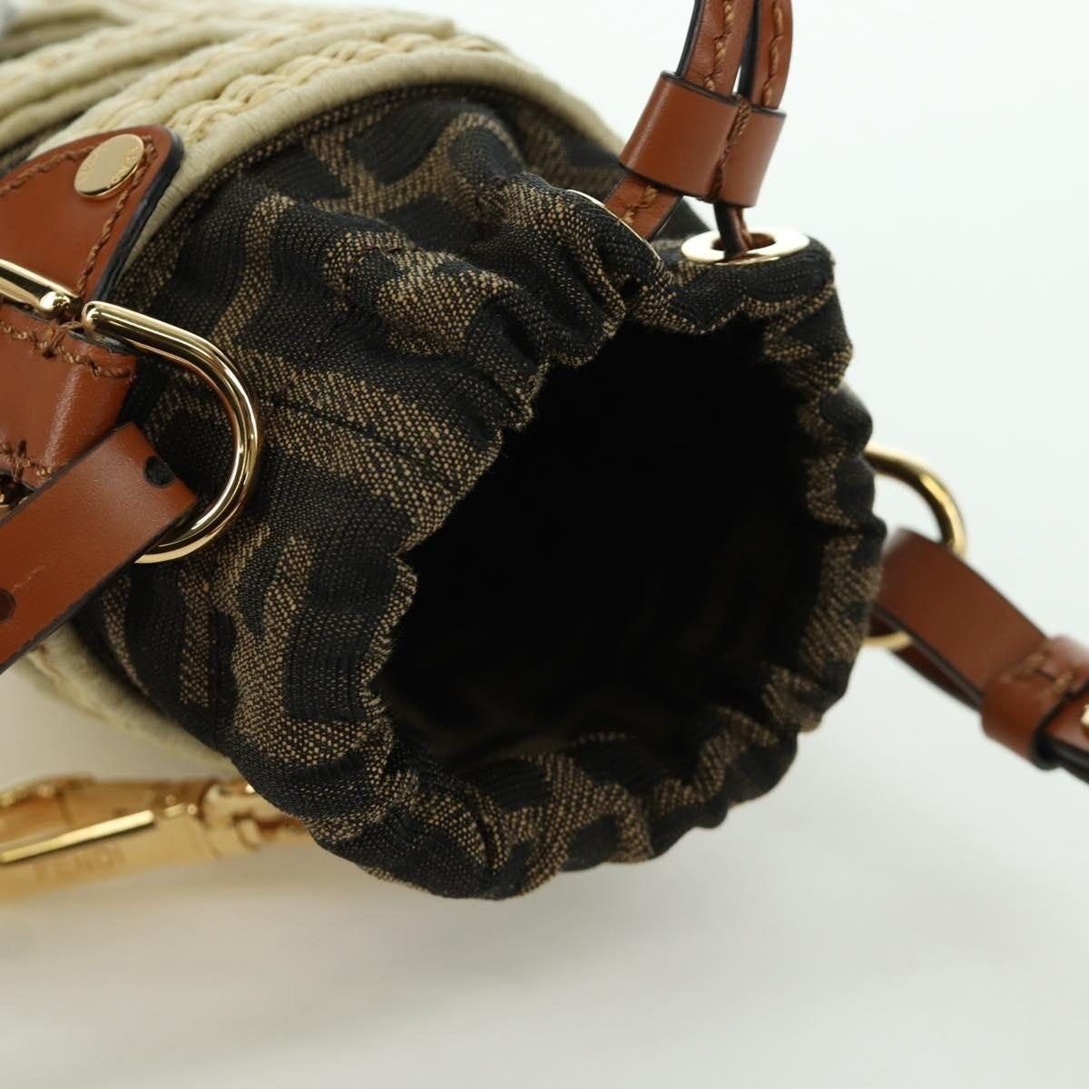 Fendi Fendi Step Out Chain Zucca Mamma Baguette Crossbody Bag Size ONE SIZE - 5 Thumbnail