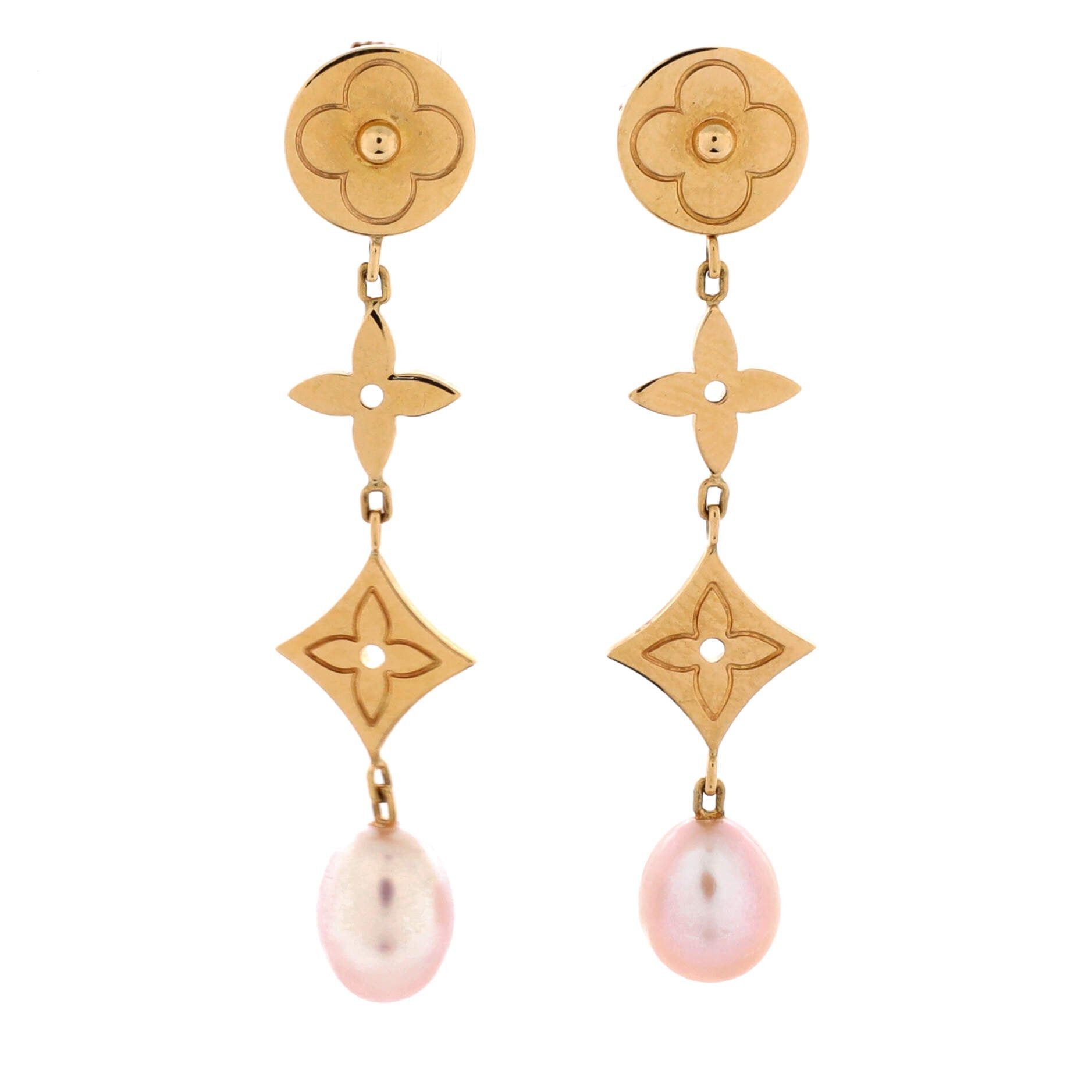 Louis Vuitton Idylle Blossom Drop Earrings Size ONE SIZE - 1 Thumbnail