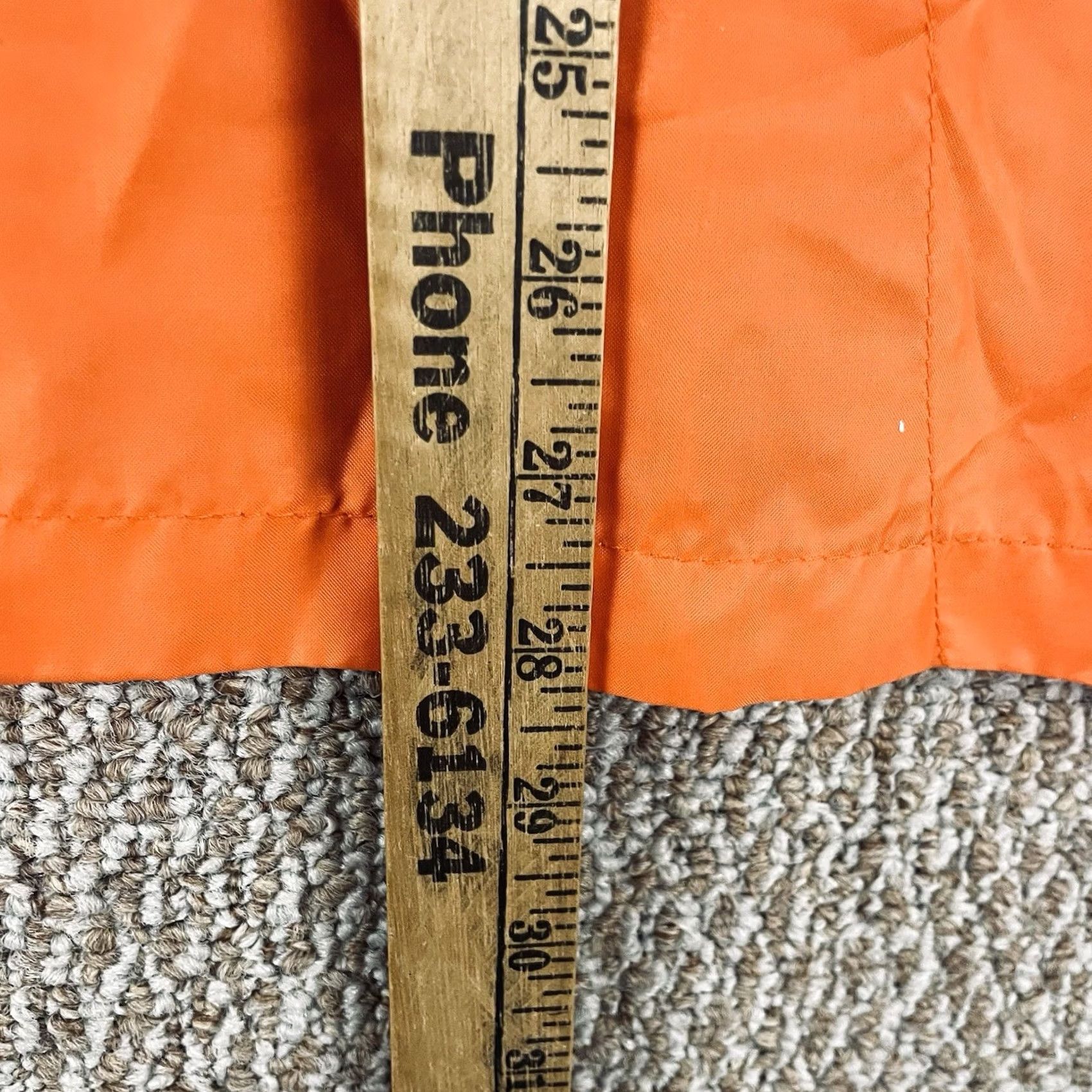 Vintage Vintage Clemson Tigers Orange Windbreaker Jacket XL USA Satin Paper Thin Coaches 90s Bomber Size US XL / EU 56 / 4 - 7 Thumbnail