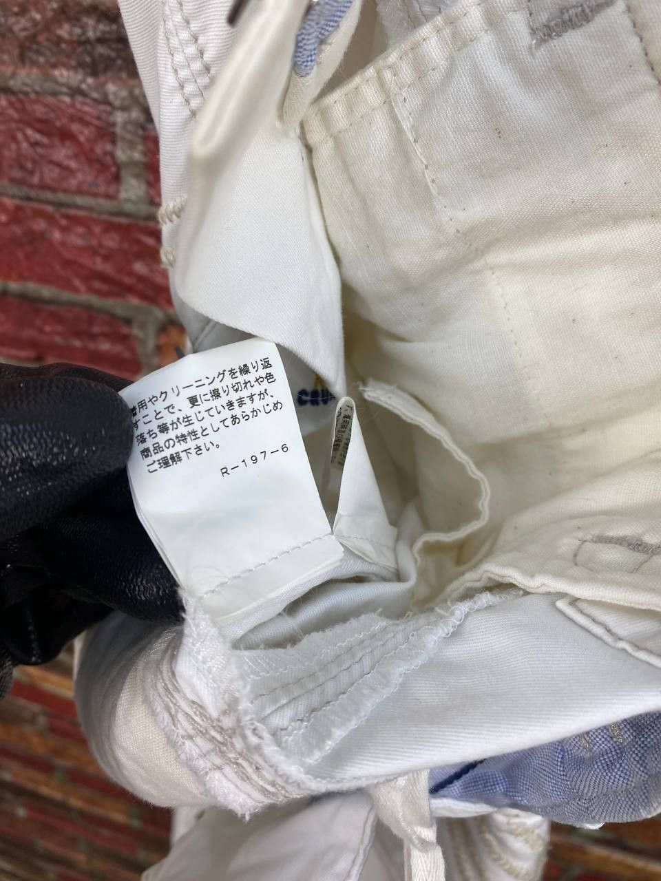 Polo Ralph Lauren Polo Ralph Lauren Off-White Utility Technical Cargo Pants Size US 30 / EU 46 - 10 Thumbnail
