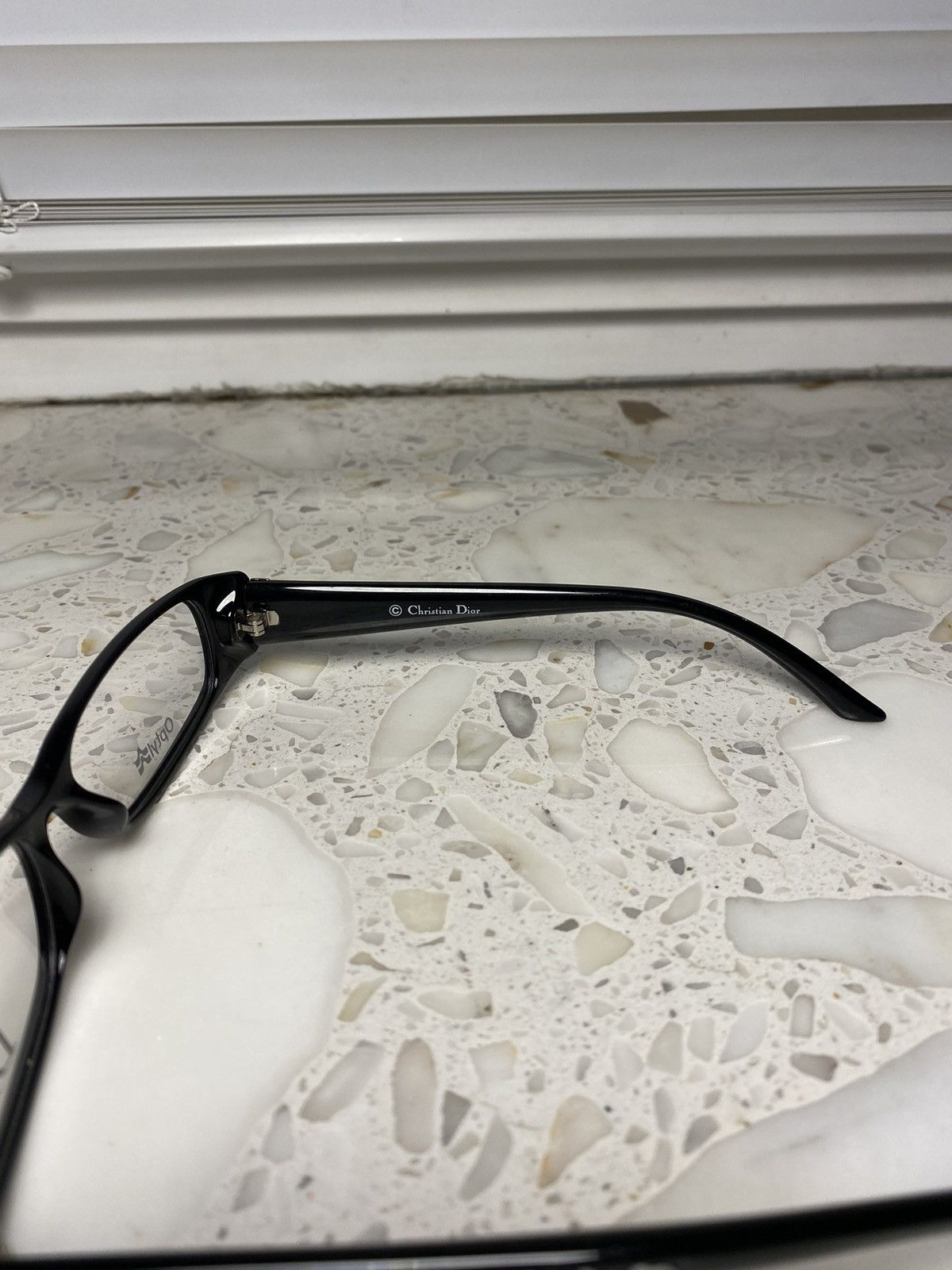 Dior × Vintage Dior Silver Tab Vintage Sunglasses Size ONE SIZE - 7 Thumbnail