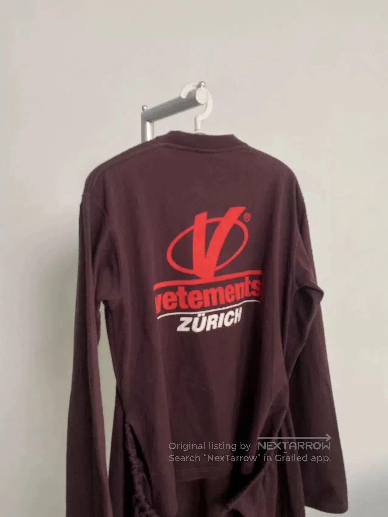 Vetements Vetements FW18 Longline Purple Sweatshirt. Size US S / EU 44-46 / 1 - 5 Thumbnail