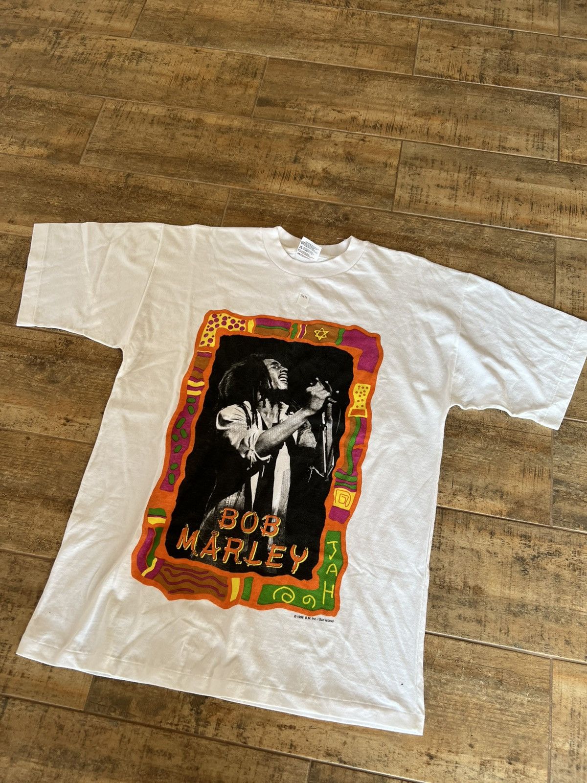 Bob Marley × Vintage Bob Marley, 1996, vintage tee tis. Size US L / EU 52-54 / 3 - 1 Thumbnail