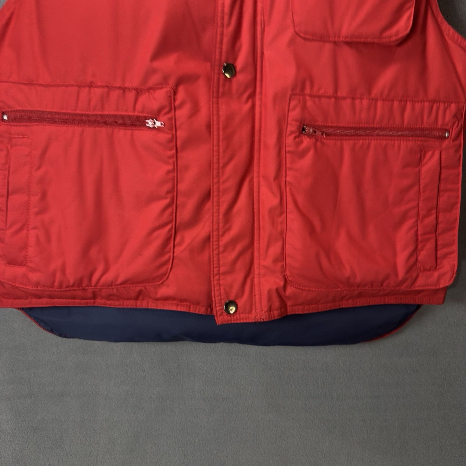 Penfield Vintage Penfield Duck Down Puffer Vest Red Medium 70s/80s Size US M / EU 48-50 / 2 - 2 Thumbnail