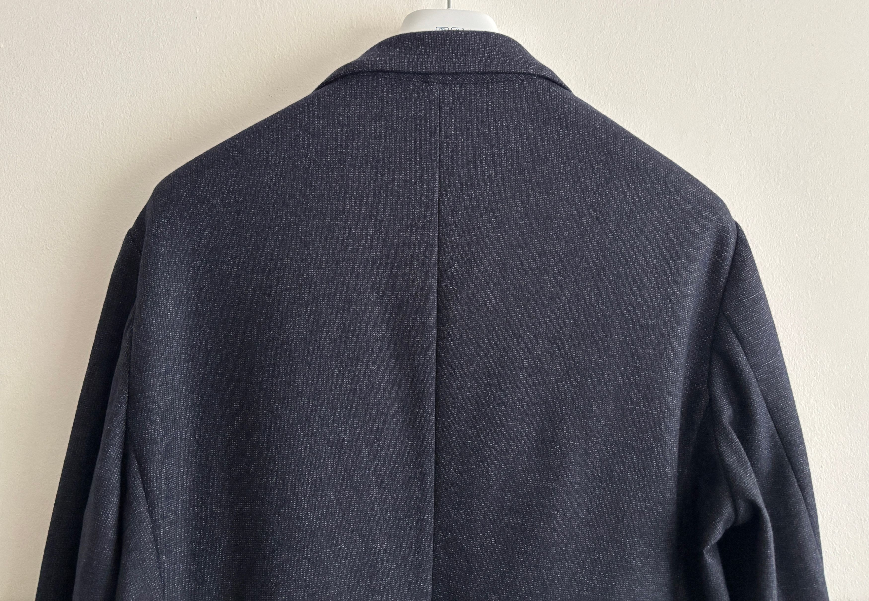 Barena Monocle 3 roll 2 Unstructured Navy Wool Cashmere Sport Coat Size 44R - 7 Thumbnail