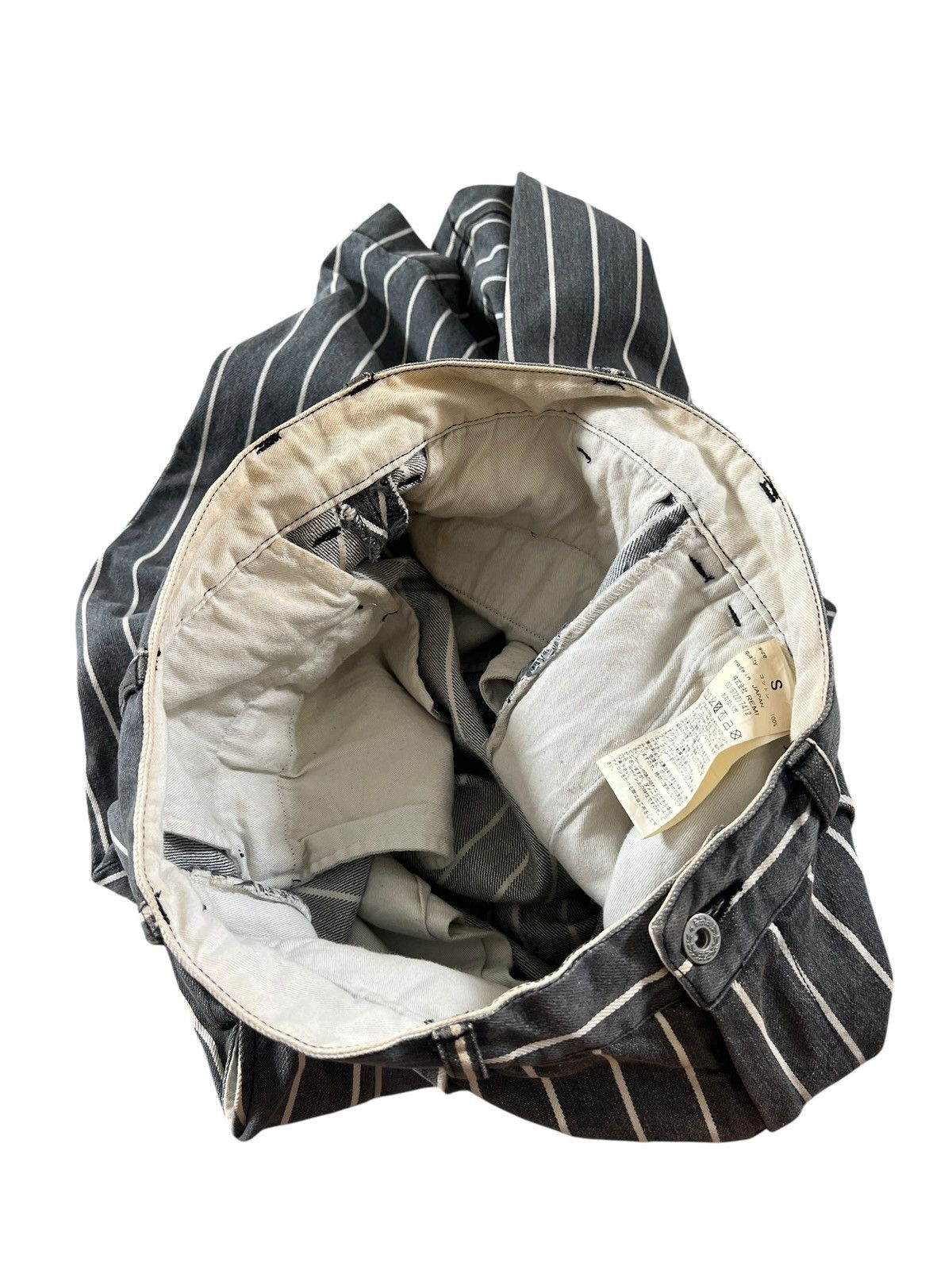 Beams Plus × Remi Relief Beams x Remi Relief Hickory Stripes Balloon Denim Pants Size US 31 - 8 Thumbnail