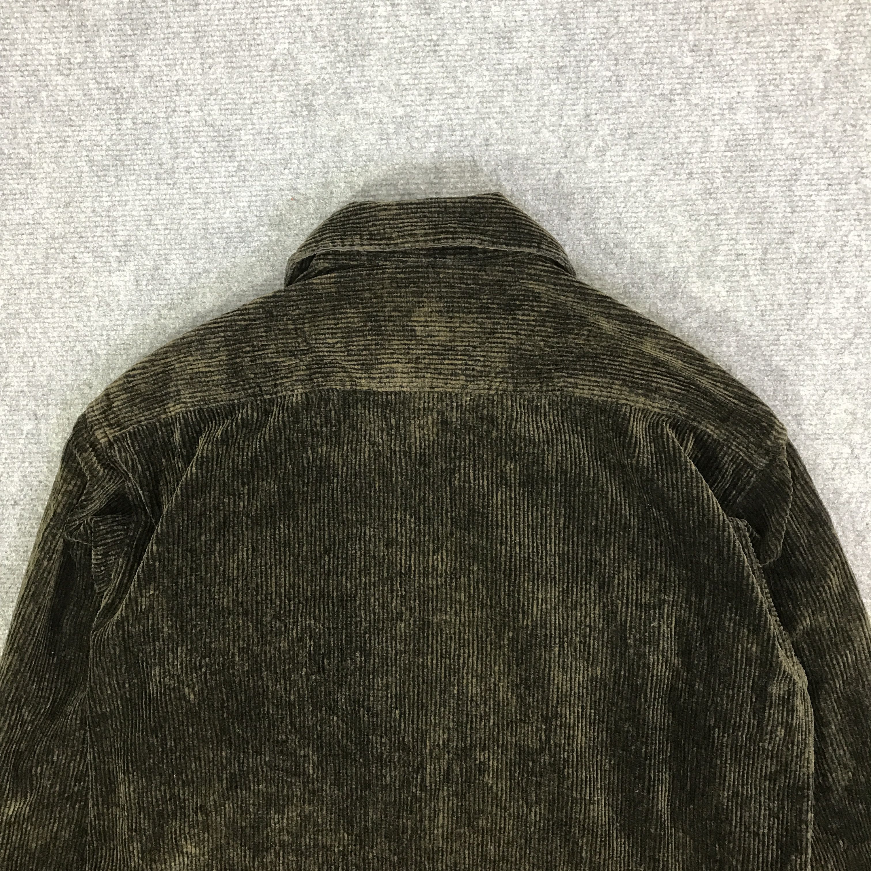 Japanese Brand LUCKY STRIKE CORDUROY ZIP JACKET K113B4 Size US L / EU 52-54 / 3 - 4 Thumbnail