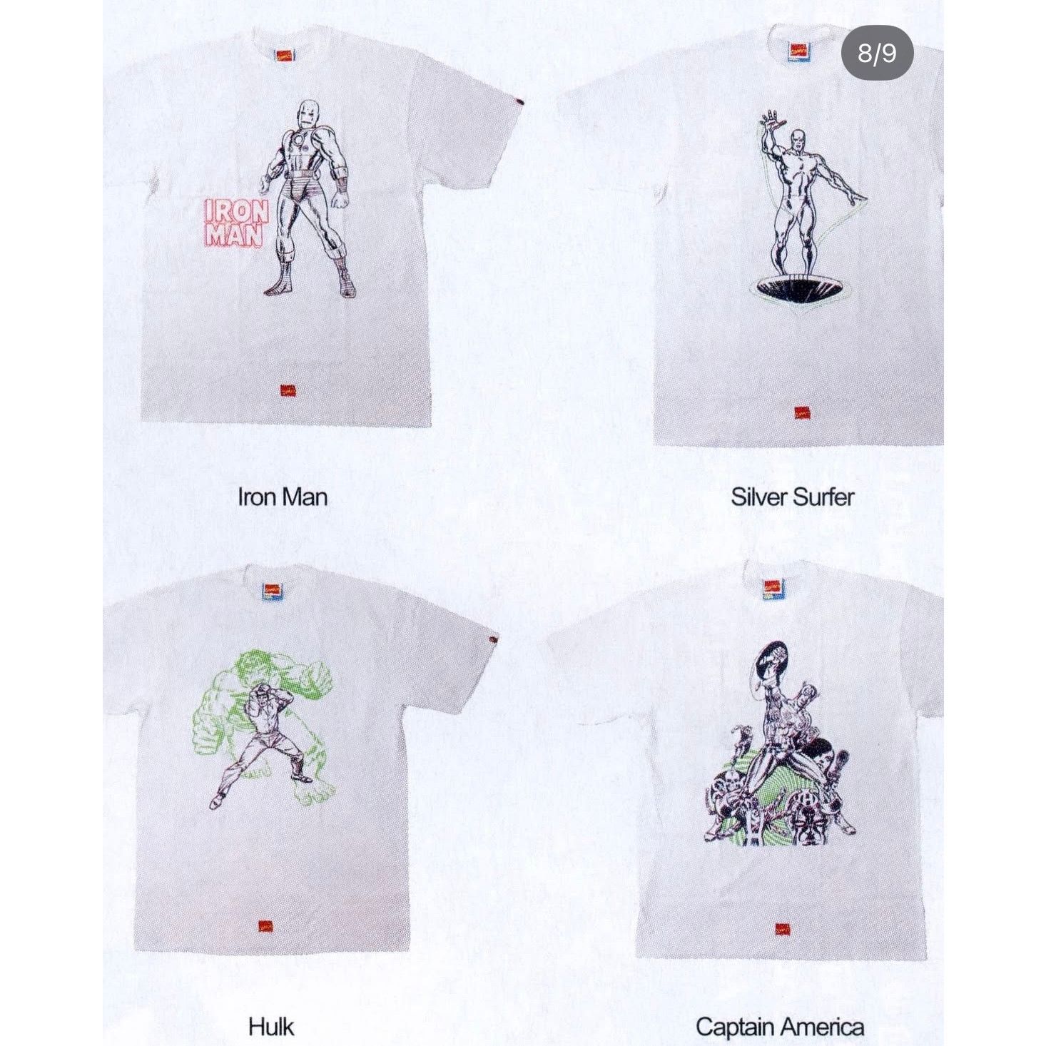 Bape Bape x Marvel 'Thor's Hammer' Tee~sizeL Size US L / EU 52-54 / 3 - 7 Thumbnail