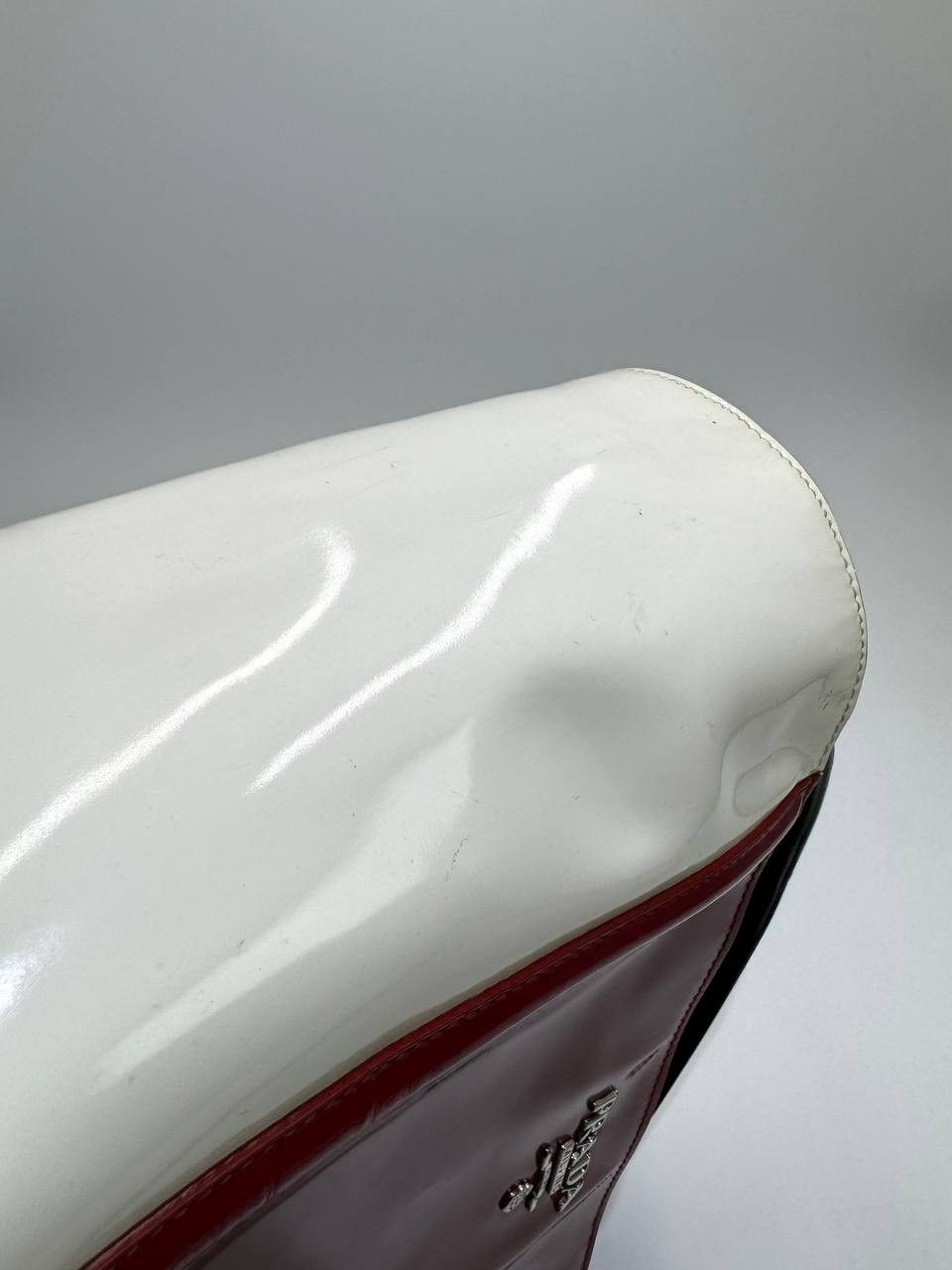 Prada Prada Ouverture patent leather crossbody bag Size ONE SIZE - 21 Thumbnail