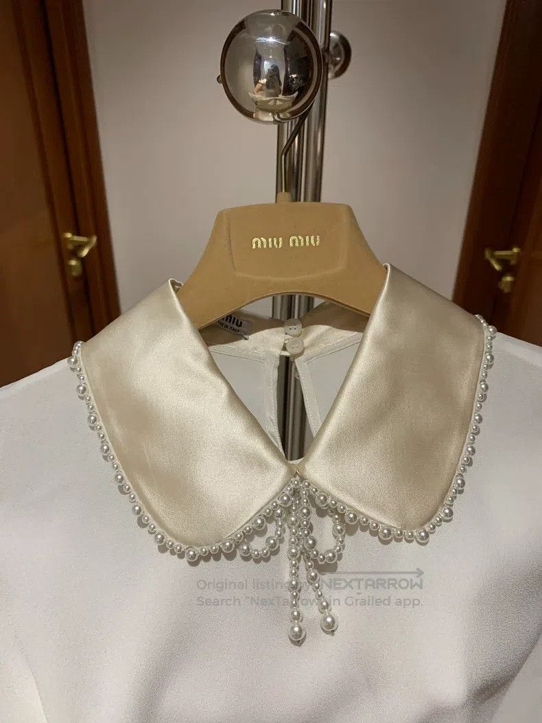 Miu Miu Miu Miu 40 shirt Size M / US 6-8 / IT 42-44 - 5 Thumbnail