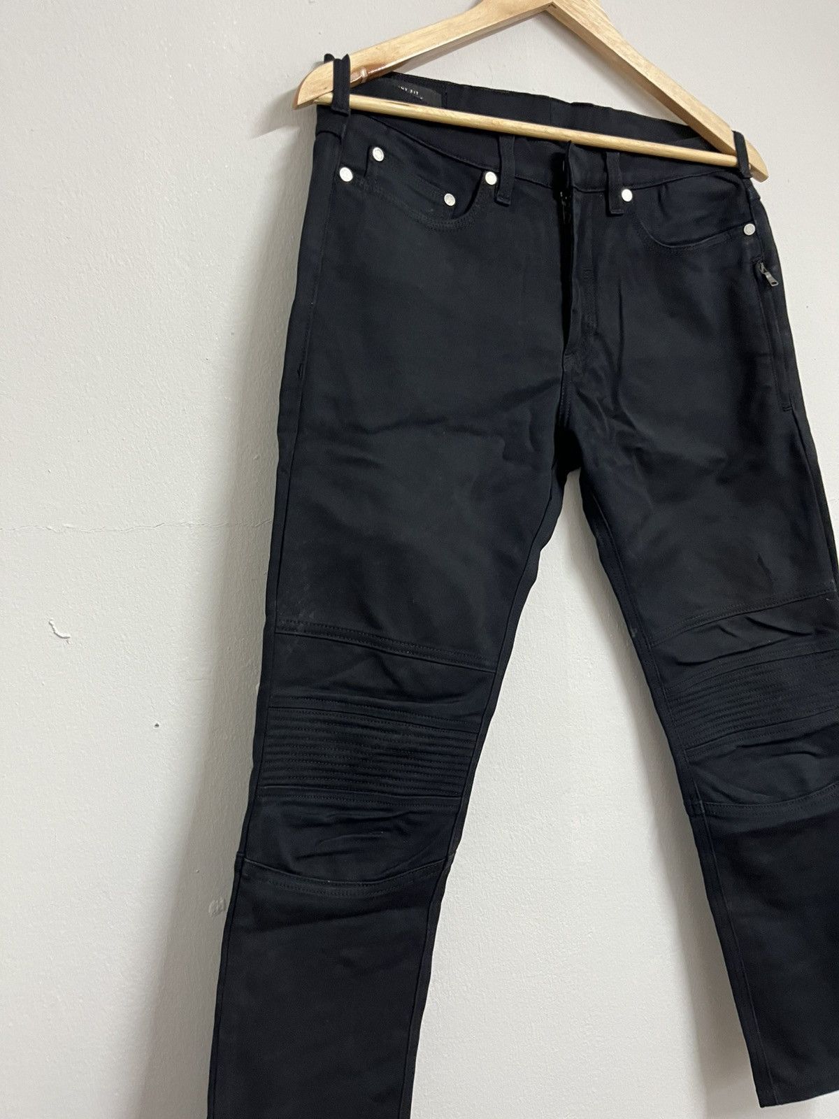 Neil Barrett 🔥 NEIL BARRETT Skinny Knee Pleated ARCHIVAL Pants Size US 32 / EU 48 - 3 Thumbnail