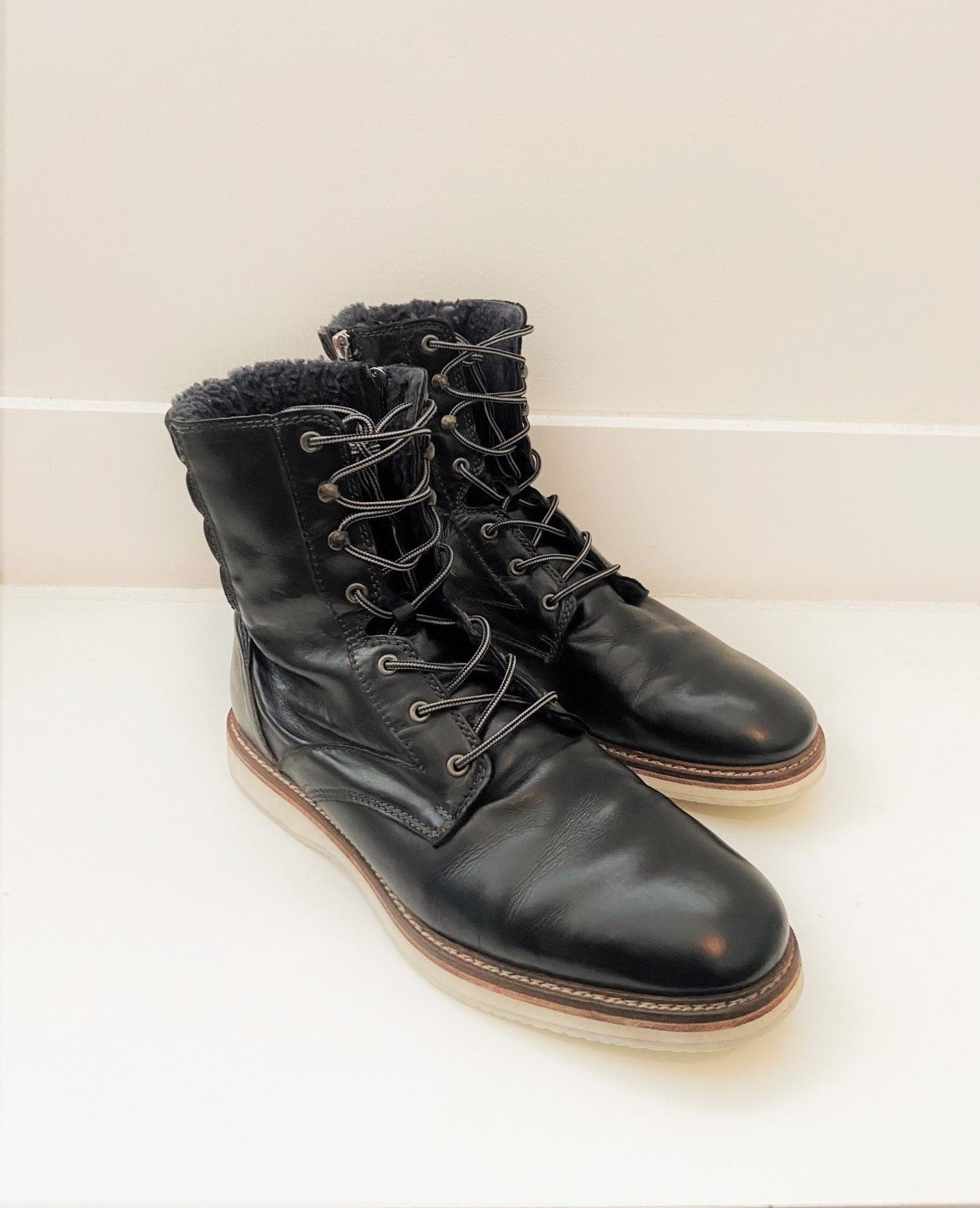 Allsaints Winter Boots Sherpa Lined Size US 11 / EU 44 - 6 Thumbnail