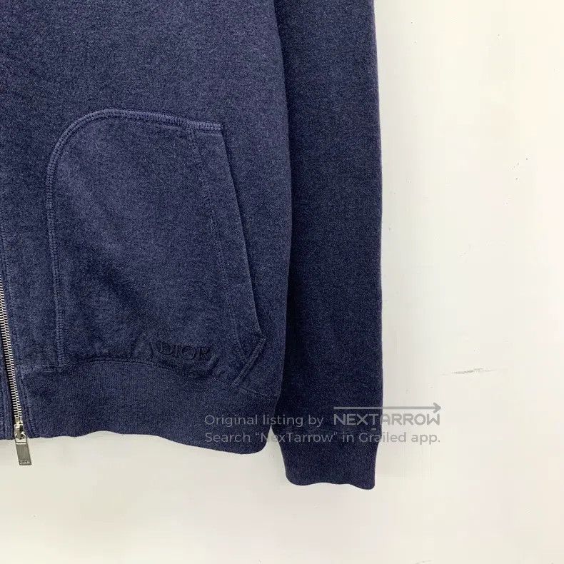 Dior Dior Blue inner logo jacquard full-print cotton hooded dra Size US M / EU 48-50 / 2 - 4 Thumbnail