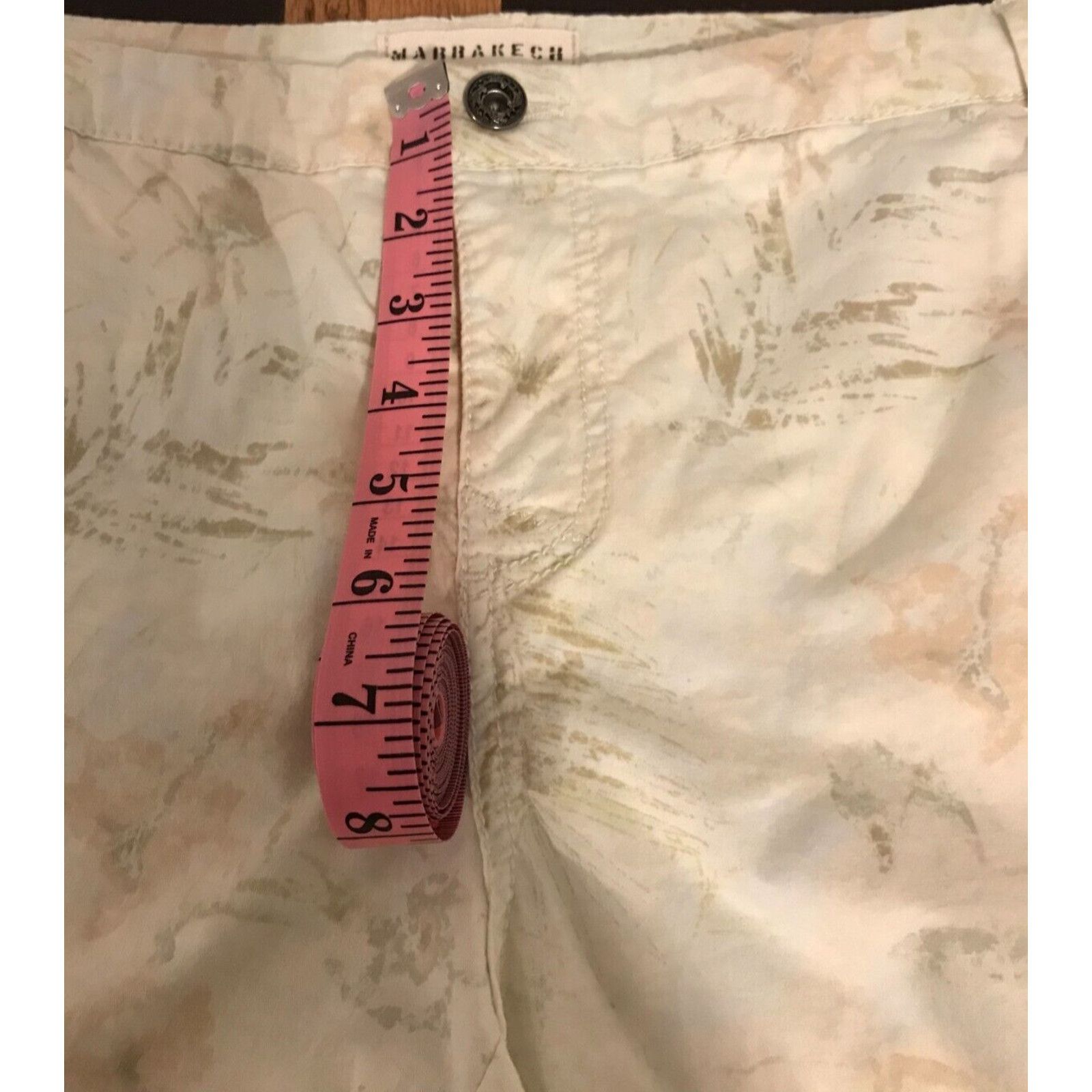 Anthropologie Anthropologie Marrakech Garden Day Chinos Floral Pants Size 30" / US 8 / IT 44 - 9 Thumbnail