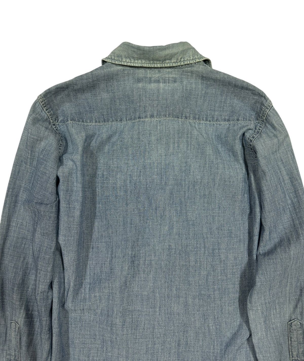 45rpm Vtg🔥45Rpm Washes Indigo Western Shirt Size US S / EU 44-46 / 1 - 11 Thumbnail