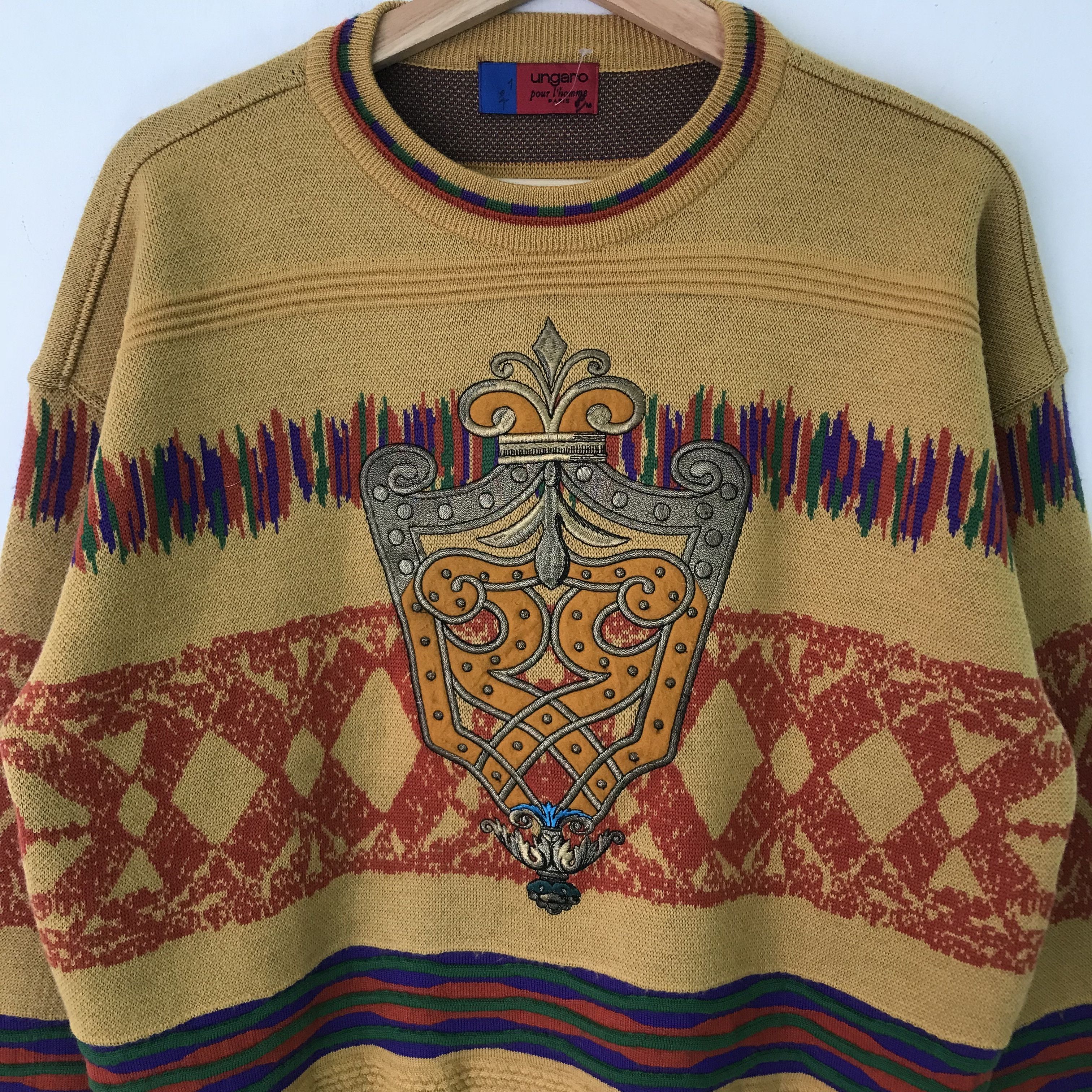 Vintage vintage knitwear - 609 Size US M / EU 48-50 / 2 - 3 Thumbnail