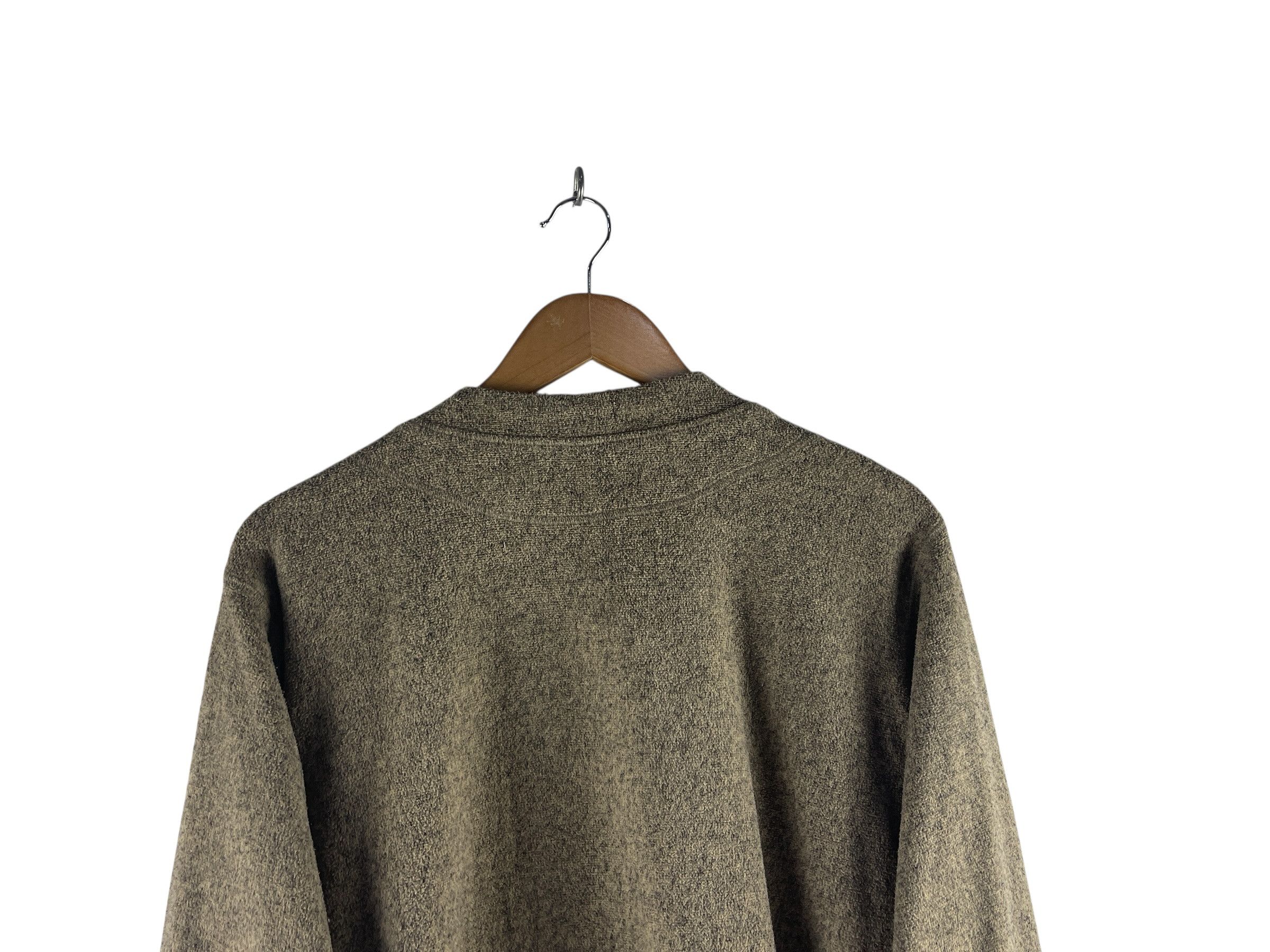 Ne-Net Né-net Asymmetrical Collar Knit Pullover Japanese Designer Size US L / EU 52-54 / 3 - 9 Thumbnail