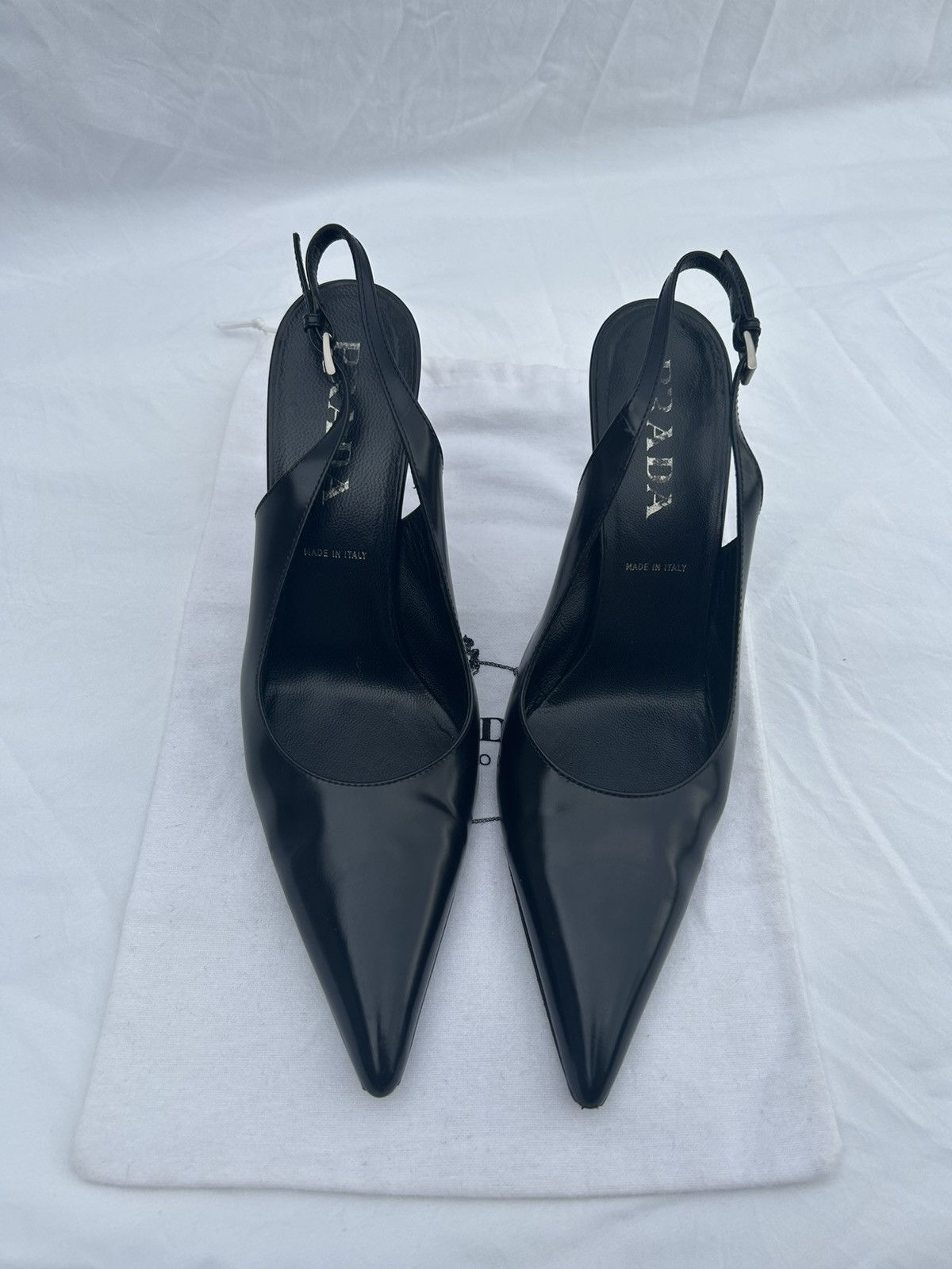 Prada 1998 Vintage Prada slingbacks Size US 9 / IT 39 - 1 Thumbnail