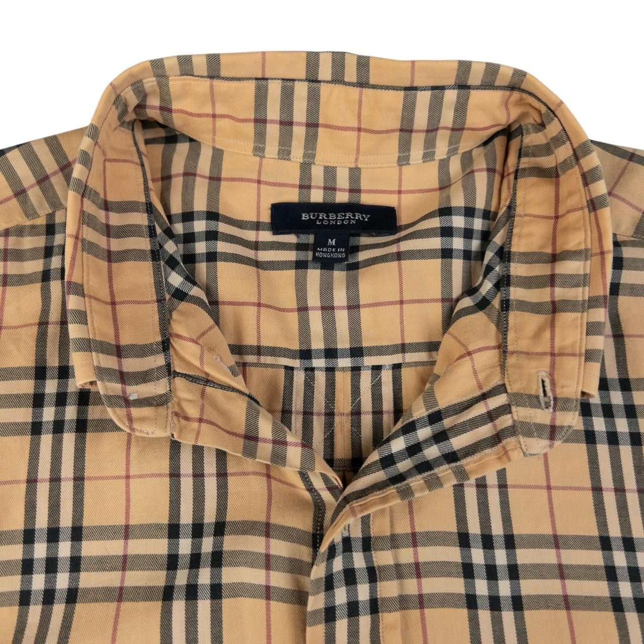 Burberry Vintage Burberry Nova Check Short Sleeve Button Up Shirt M Size US M / EU 48-50 / 2 - 4 Thumbnail
