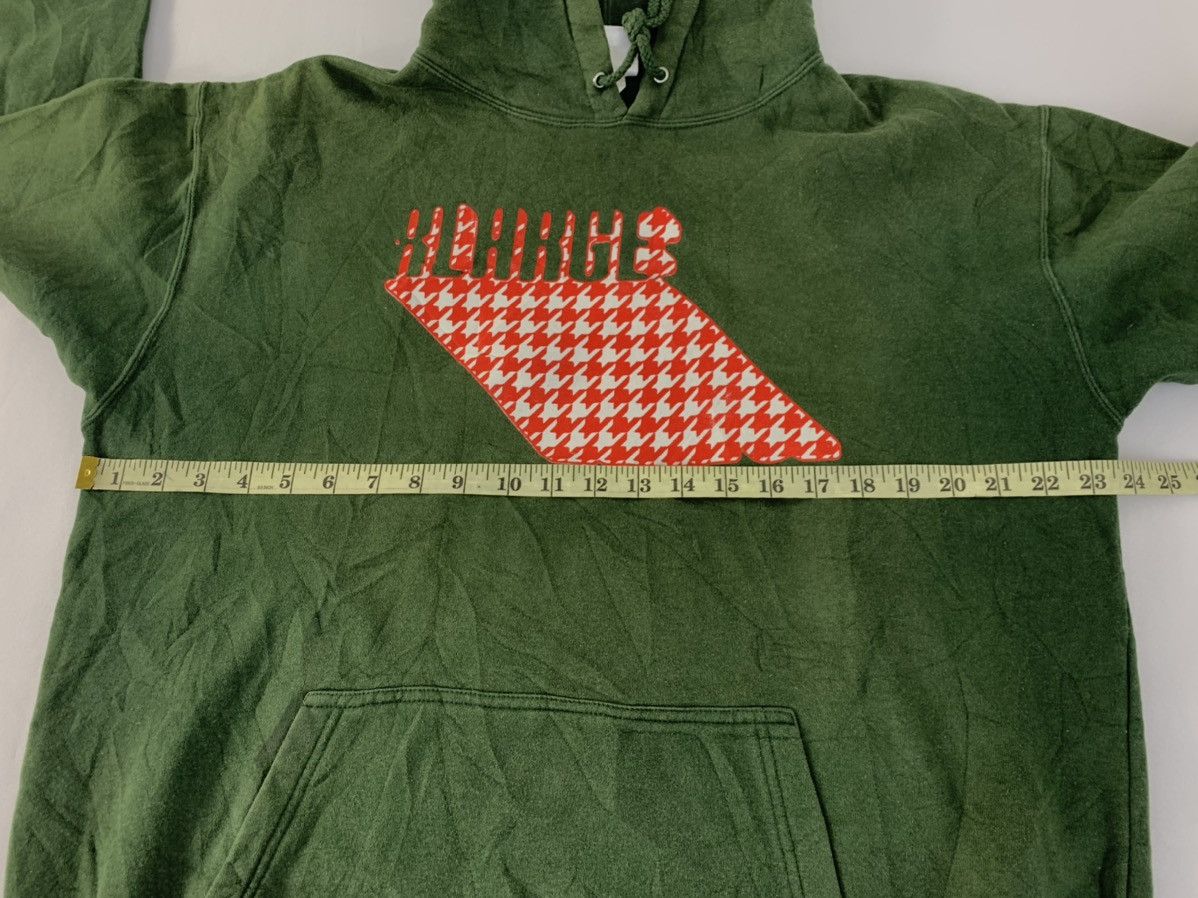 Vintage Hype 90s X-Large Houndstooth Spell Out Hoodie Skate Size US M / EU 48-50 / 2 - 7 Thumbnail