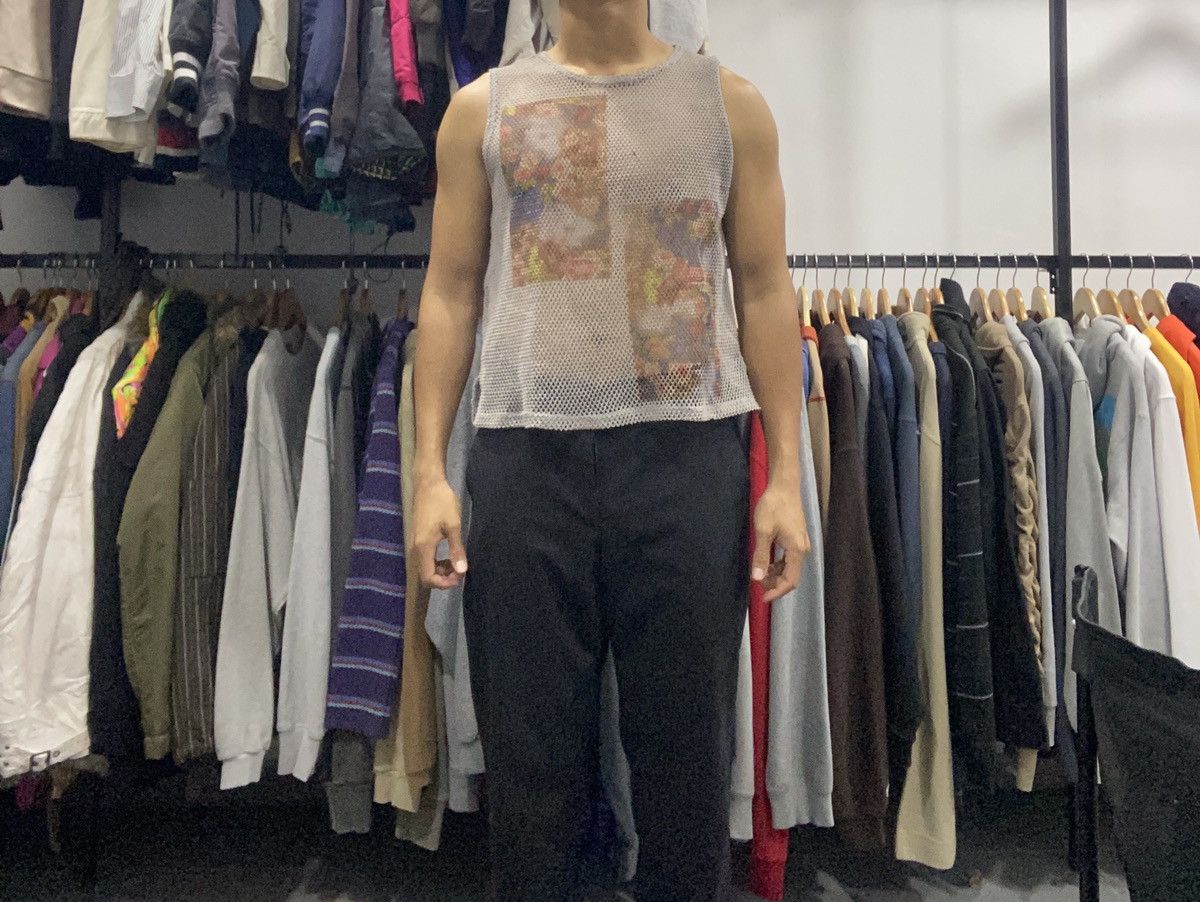 Hysteric Glamour × Japanese Brand × Le Grande Bleu (L.G.B.) 💥FINAL DROP💥 Sagacity Mesh Net Grunge Punk Vintage 90s Size US M / EU 48-50 / 2 - 2 Thumbnail