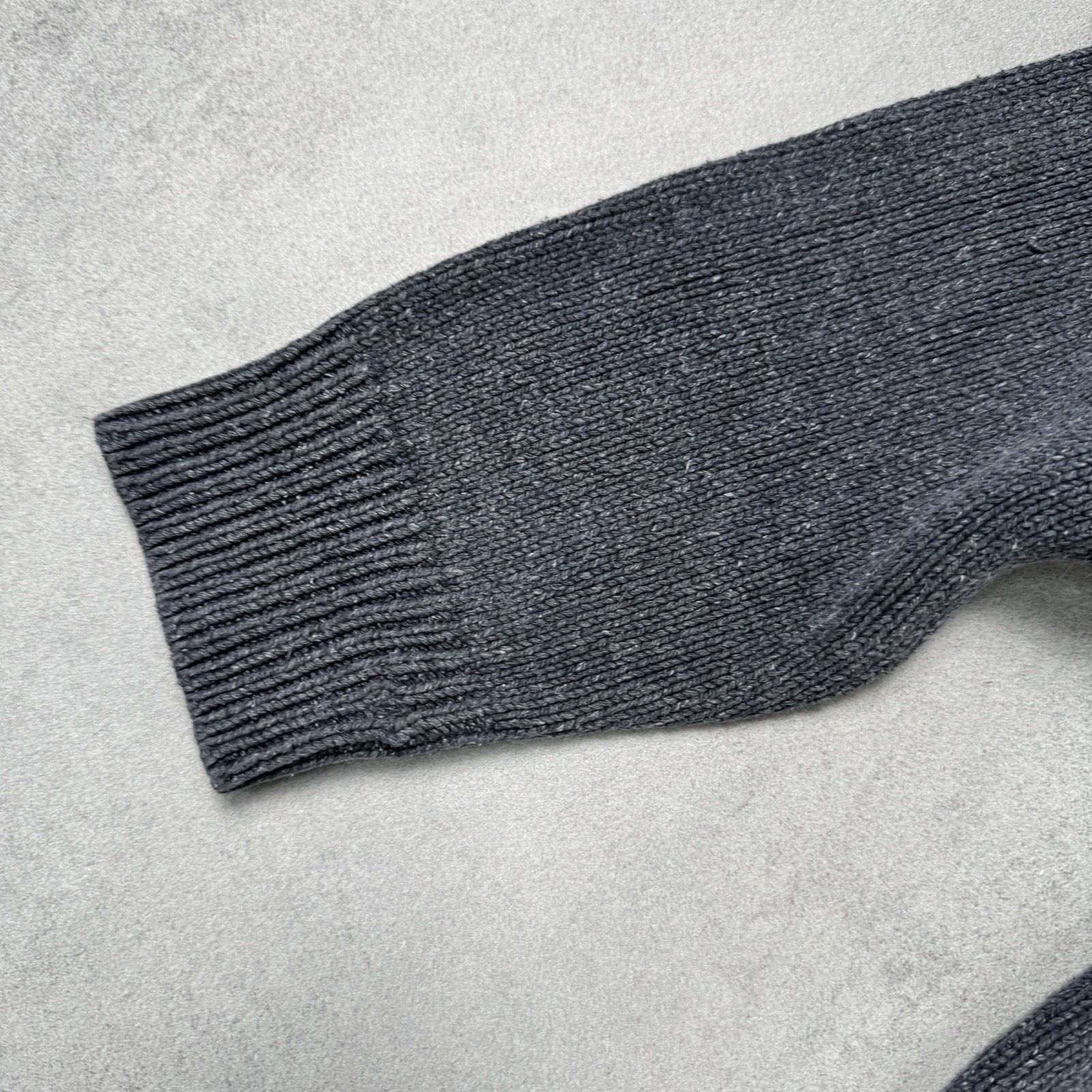 Our Legacy Our Legacy Men 100% Silk Grey Cardigan Size US M / EU 48-50 / 2 - 9 Thumbnail
