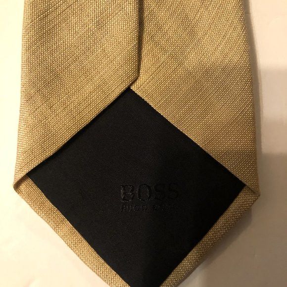 Hugo Boss HUGO BOSS MEN'S NEW 70%LINEN 30%SILK NECK TIE 3" X 60" Size ONE SIZE - 5 Thumbnail