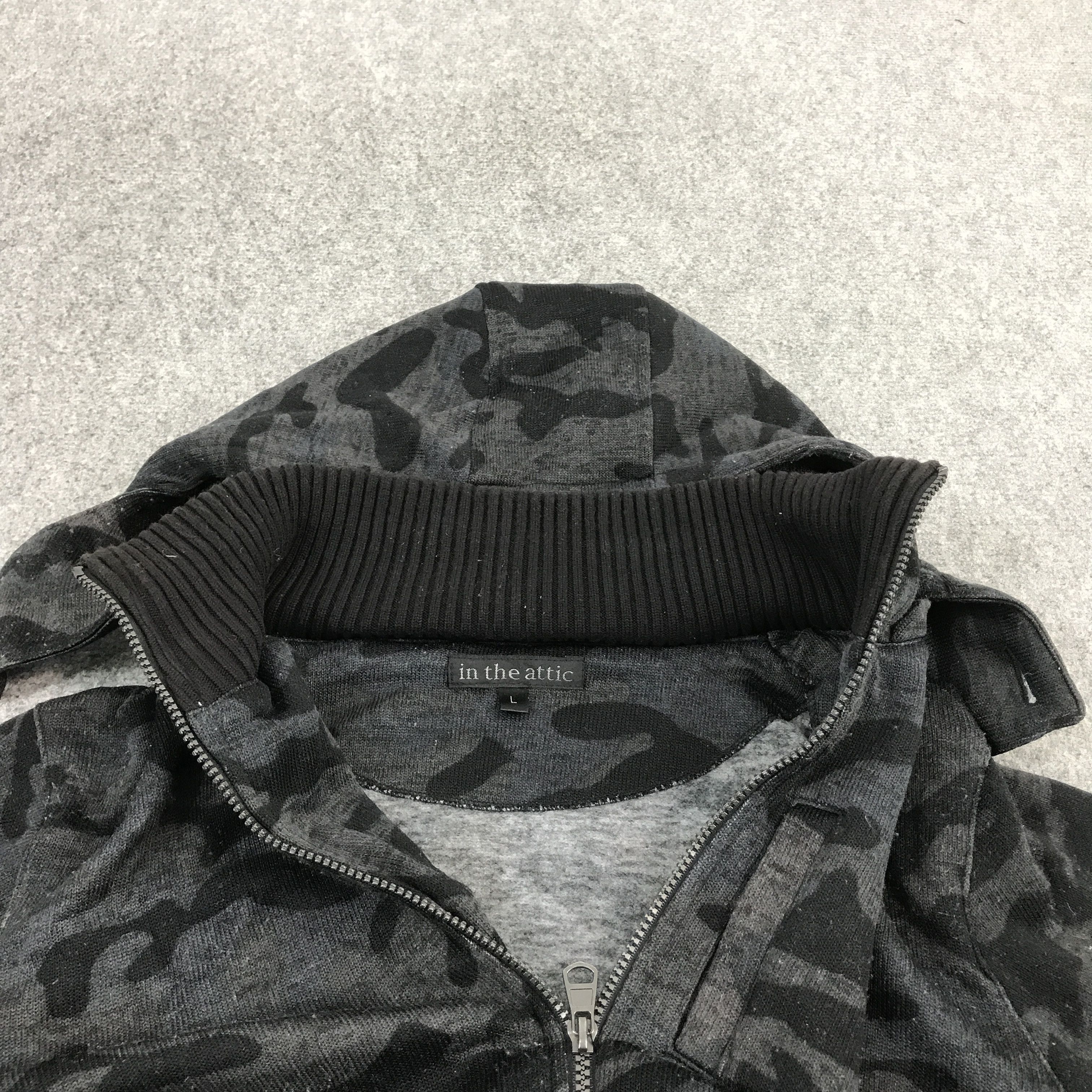 In The Attic × Japanese Brand in the attic Japan Camo Hoodie zipper jacket Size US L / EU 52-54 / 3 - 5 Thumbnail
