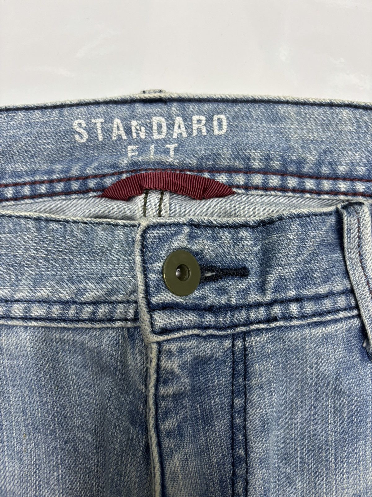 Japanese Brand × Vintage Vintage Japanese Brand Confirm Standard Fit Patchwork Jeans Size US 32 / EU 48 - 9 Thumbnail