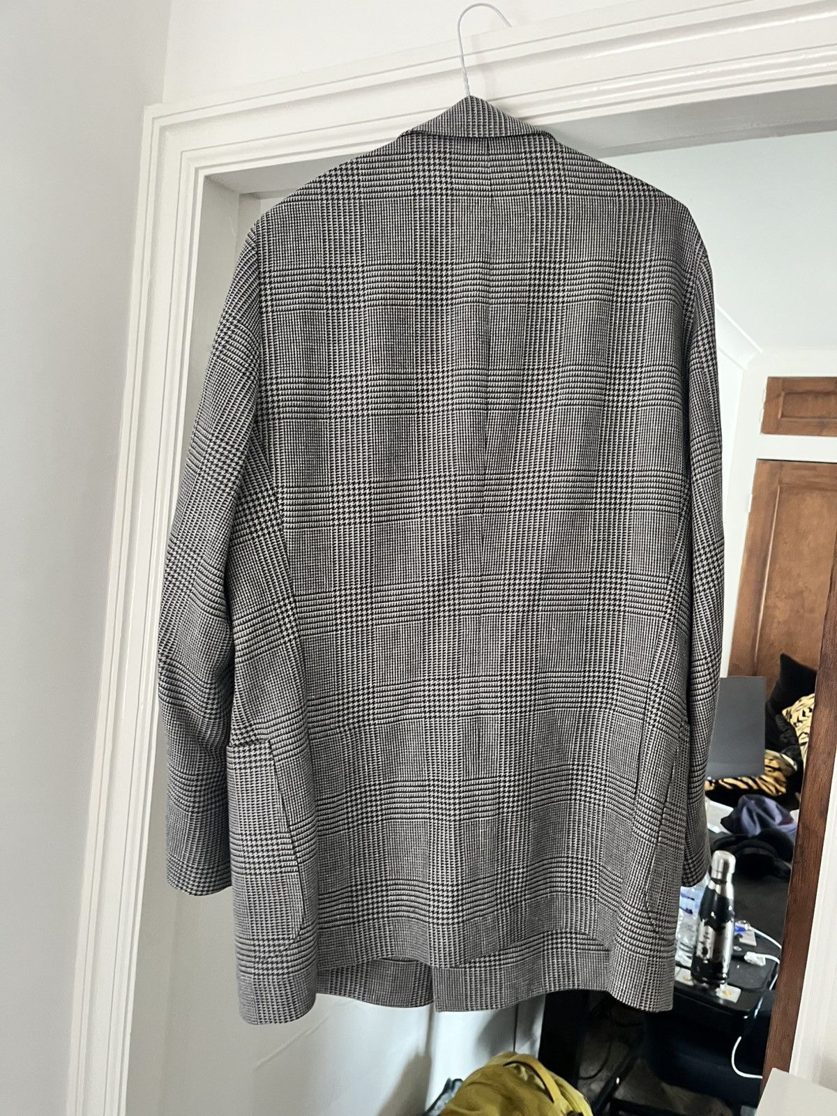 Brunello Cucinelli Brunello Cucinelli grey check double breasted blazer size 48 Size 38R - 7 Thumbnail