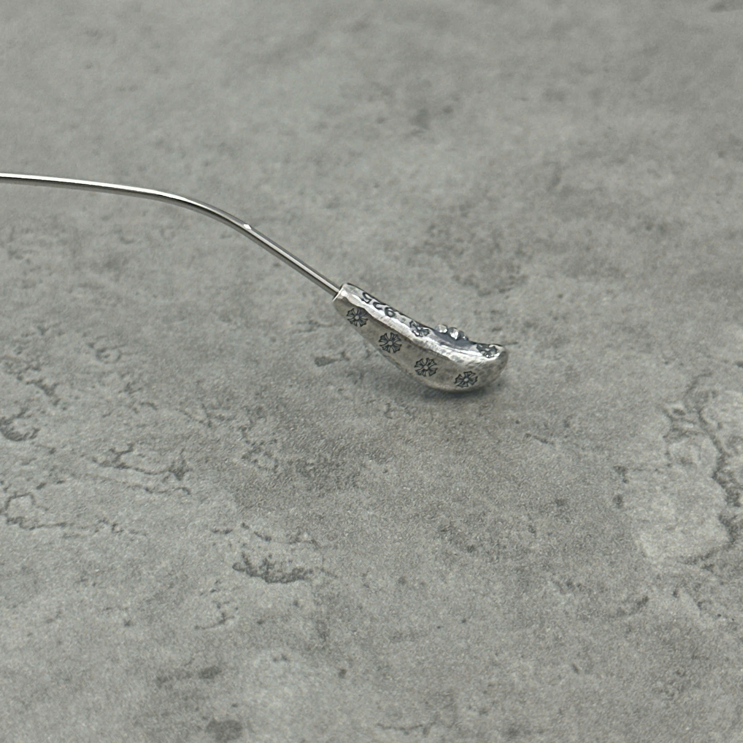 『CHROME BONE PRONE I』 Chrome Hearts CHROME HEARTS BONE PRONE I Black/Shiny Silver