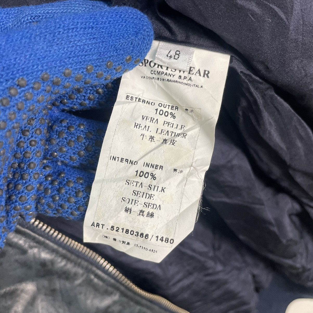 C.P. Company 💥 CP COMPANY SS2010 VERA PELLE LEATHER JACKET Size US M / EU 48-50 / 2 - 17 Thumbnail