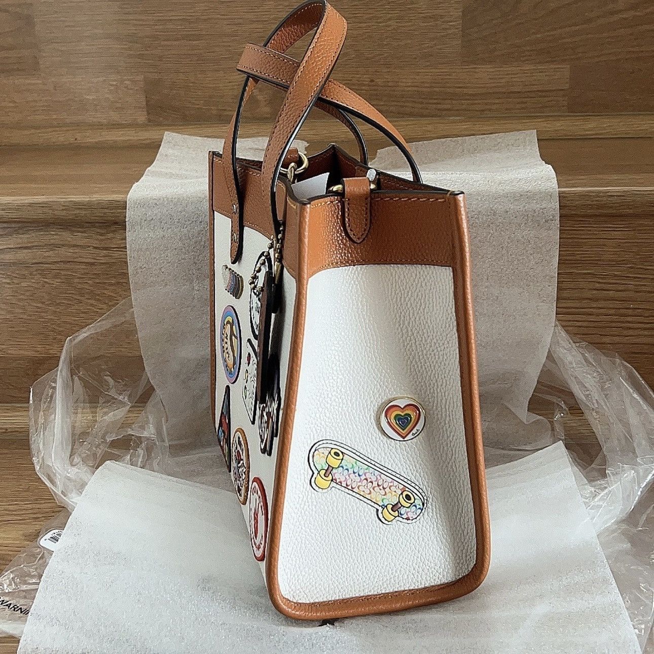 Coach Coach Pride Field Tote 22 With Patches Bag CA138 Size ONE SIZE - 2 Thumbnail
