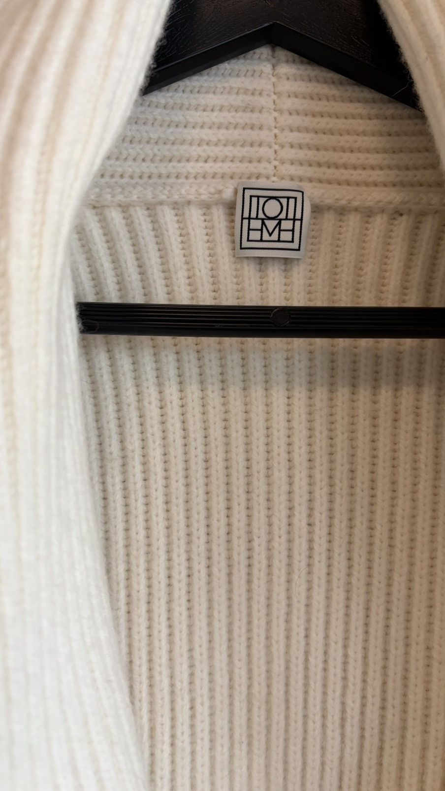 Toteme Cream wool cardigan Size S / US 4 / IT 40 - 4 Thumbnail