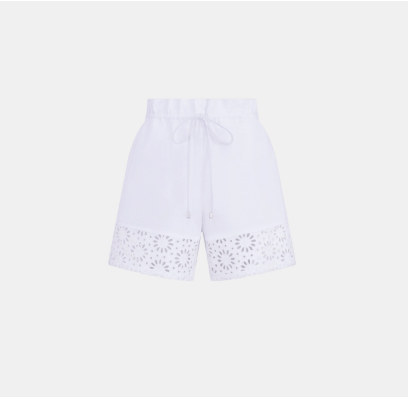 o1bcso1str0524 Shorts in White