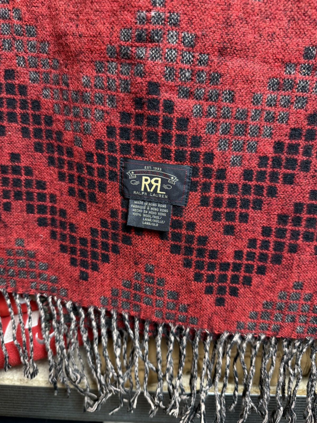 RRL Ralph Lauren Rrl Double Ralph Lauren Wool Scarf Size ONE SIZE - 6 Thumbnail